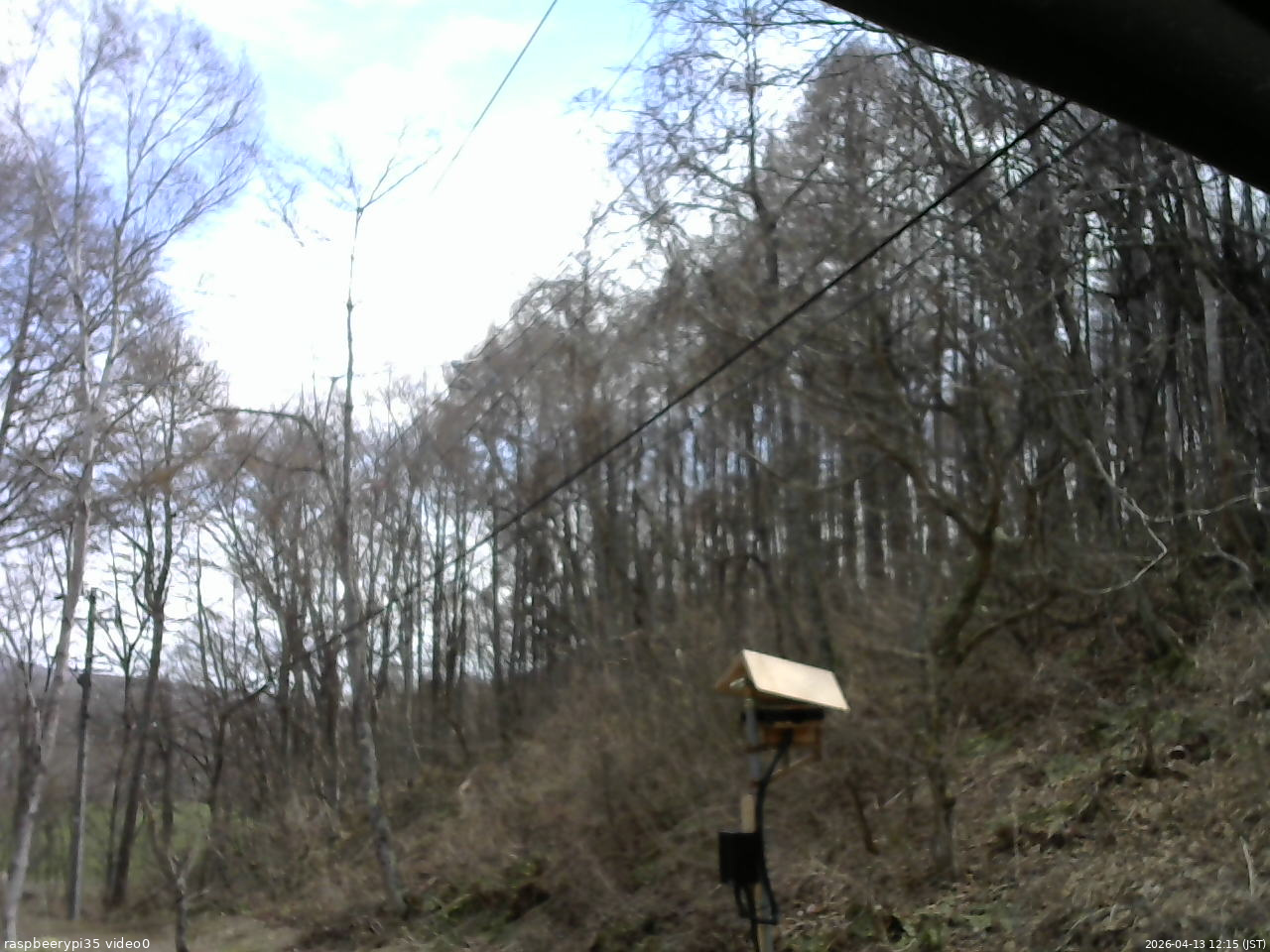 長野県菅平高原 ゆたか山荘 温度計 2026/04/13 12:15