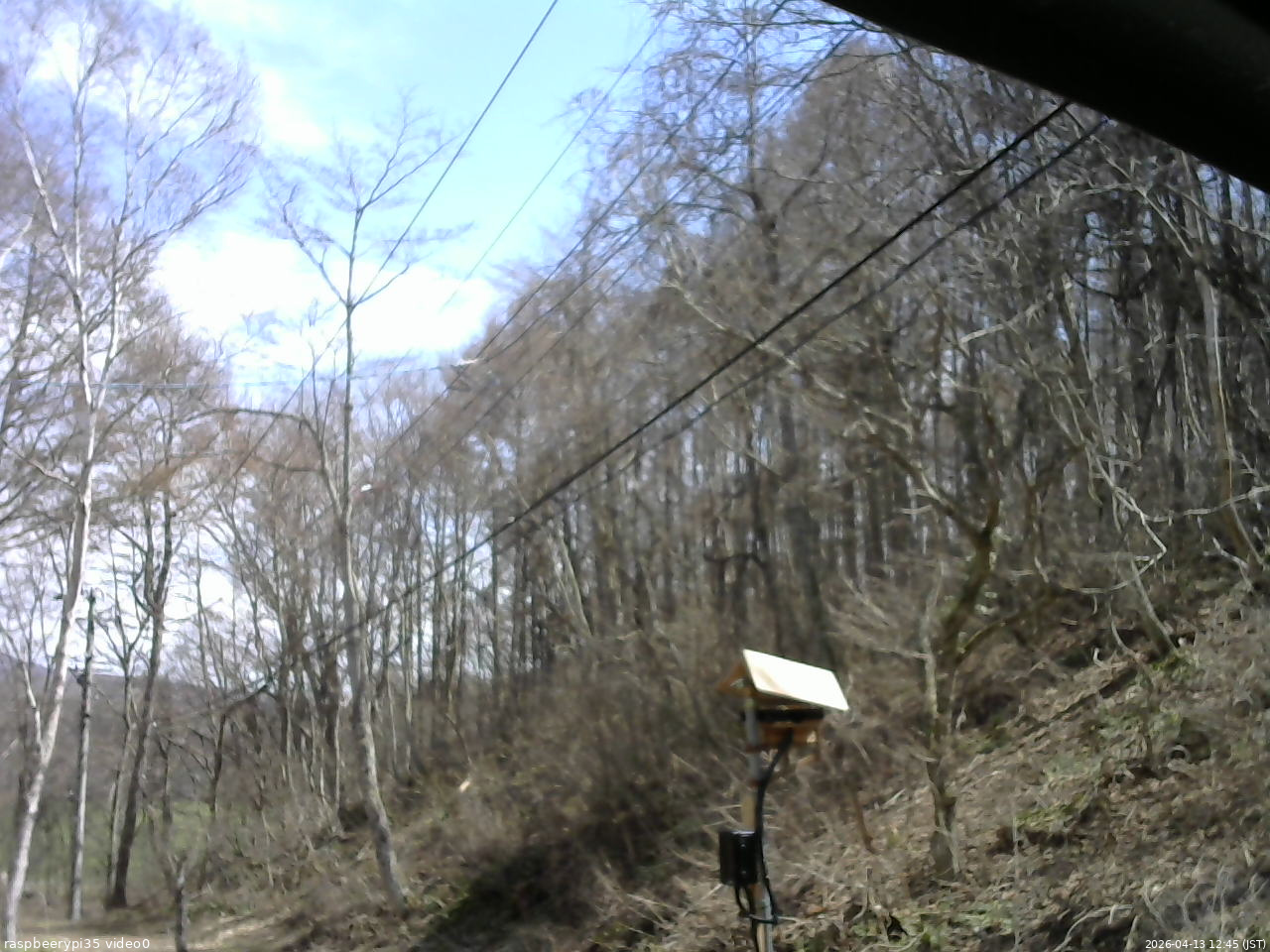 長野県菅平高原 ゆたか山荘 温度計 2026/04/13 12:45