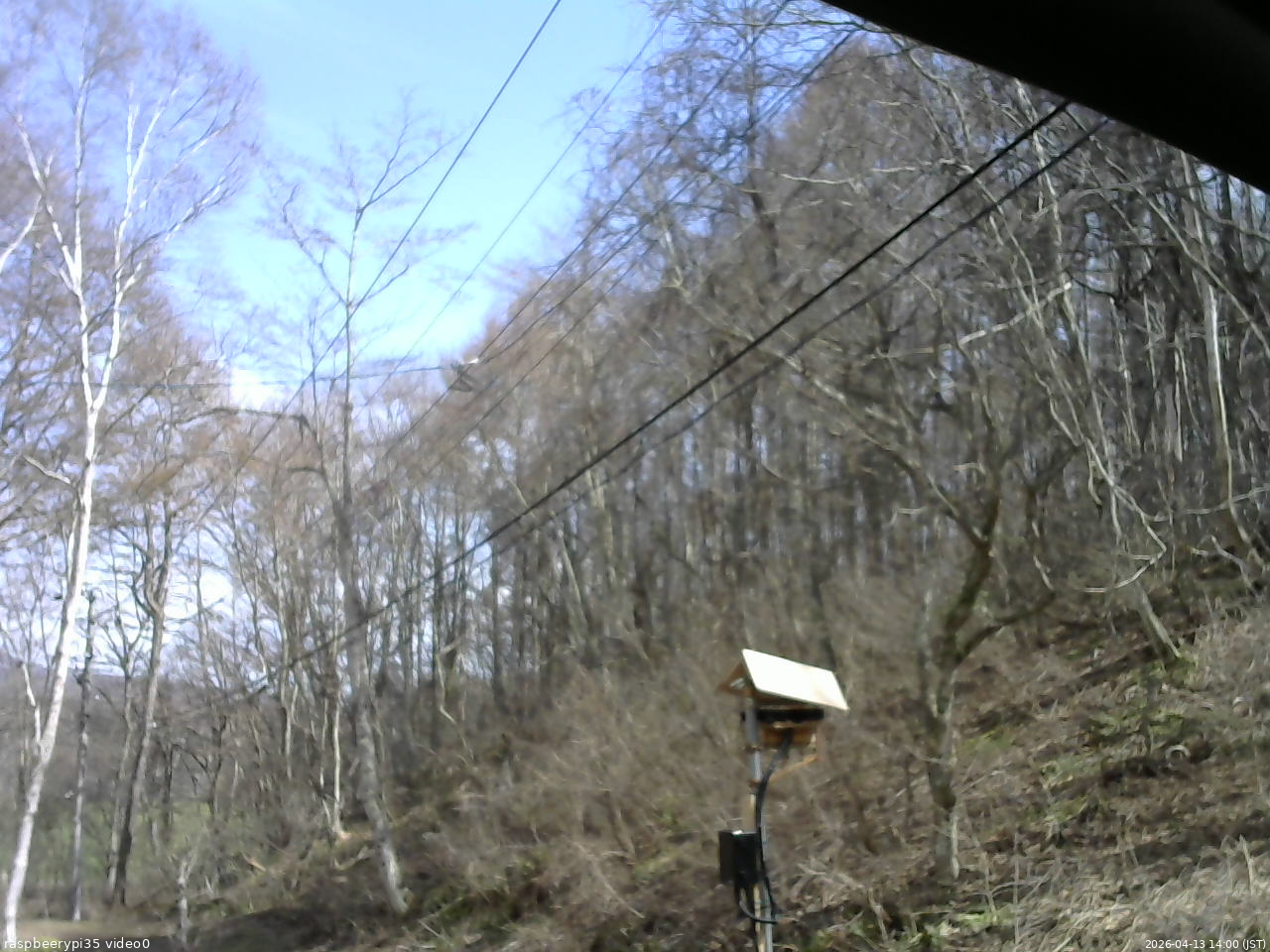 長野県菅平高原 ゆたか山荘 温度計 2026/04/13 14:00