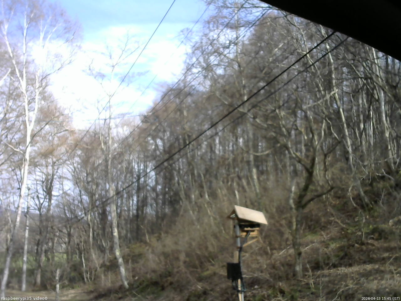 長野県菅平高原 ゆたか山荘 温度計 2026/04/13 15:45