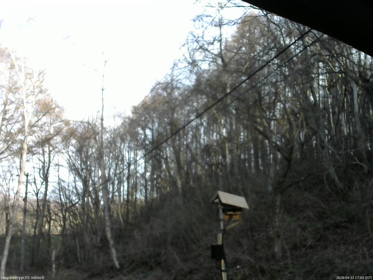 長野県菅平高原 ゆたか山荘 温度計 2026/04/13 17:00