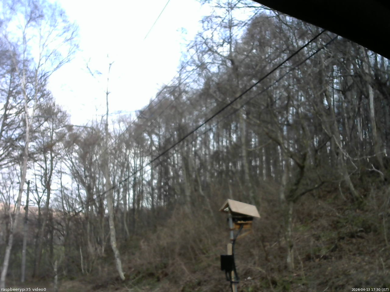 長野県菅平高原 ゆたか山荘 温度計 2026/04/13 17:30