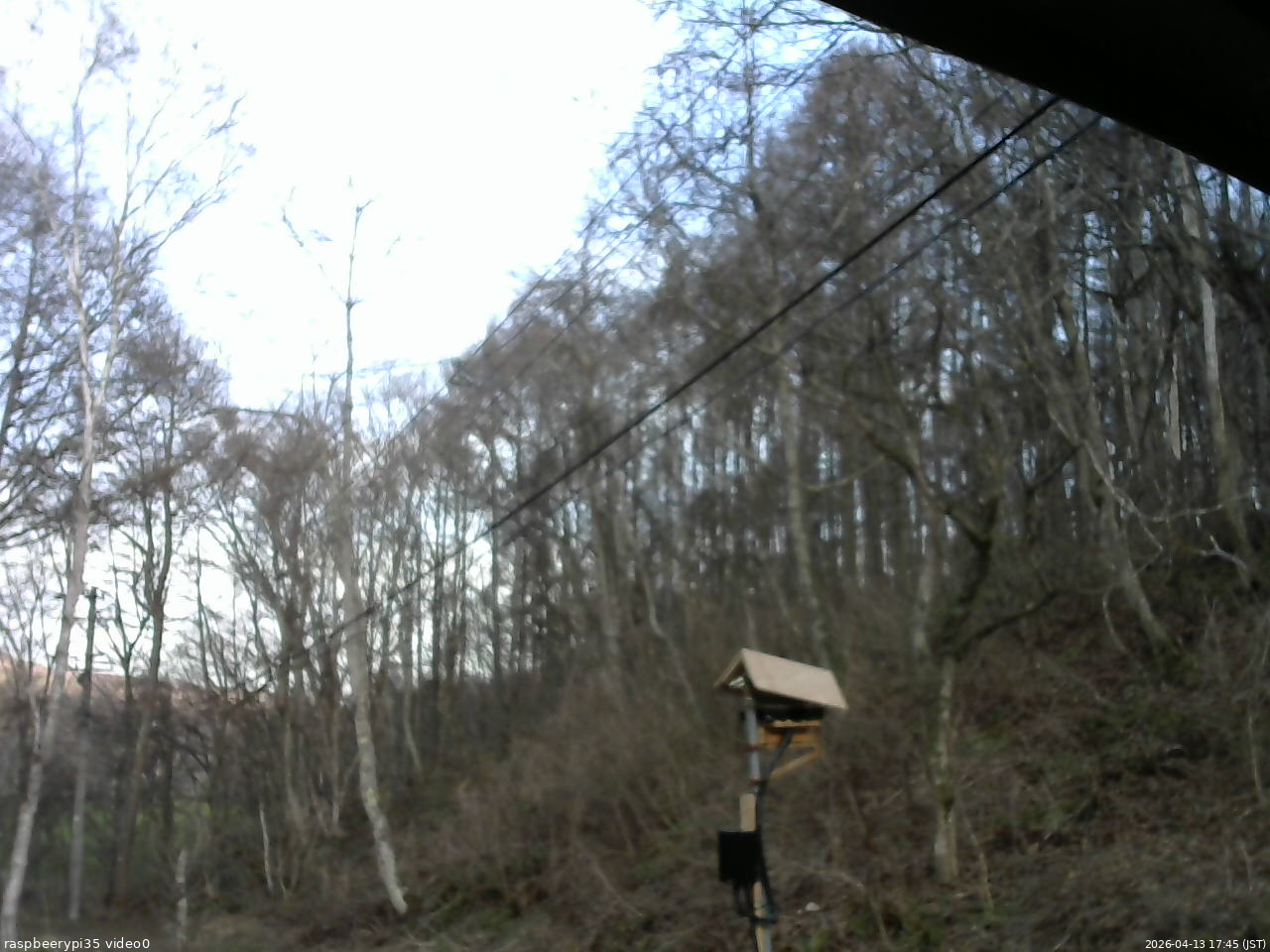 長野県菅平高原 ゆたか山荘 温度計 2026/04/13 17:45