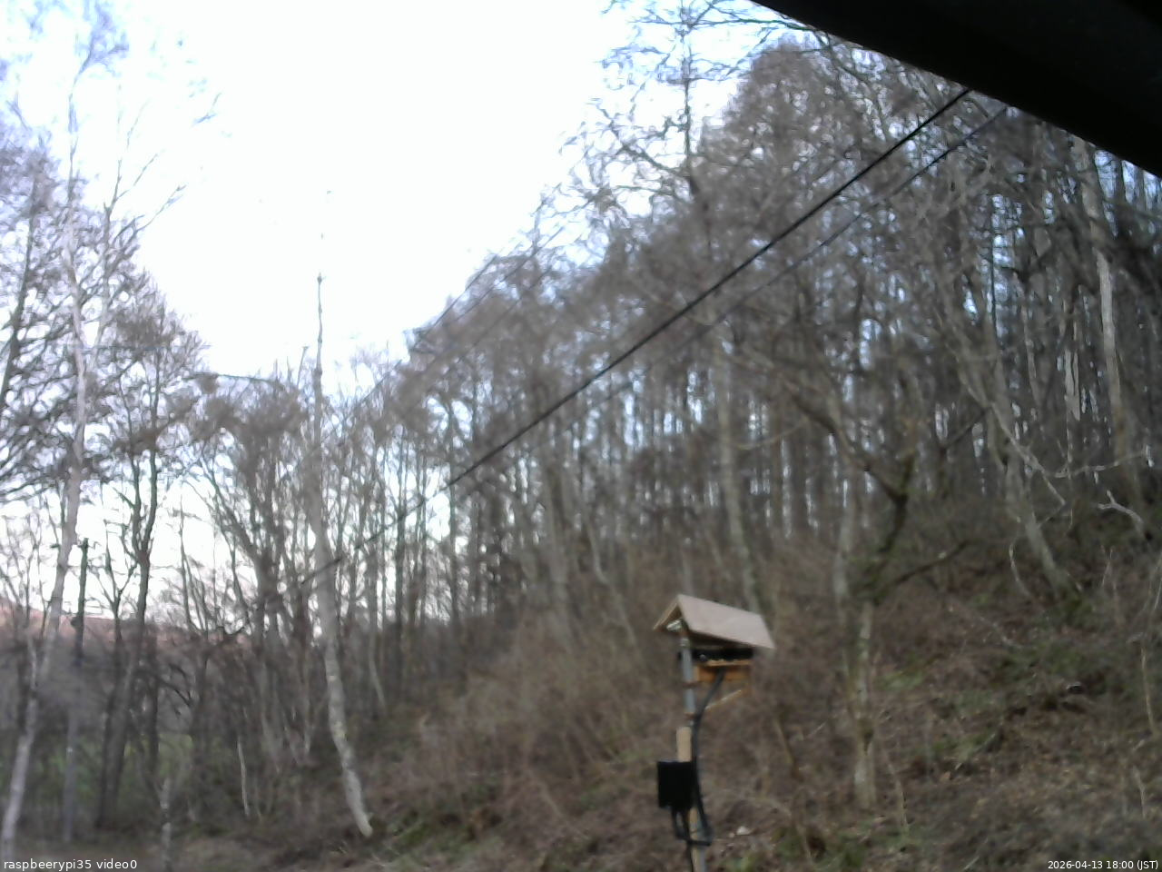 長野県菅平高原 ゆたか山荘 温度計 2026/04/13 18:00