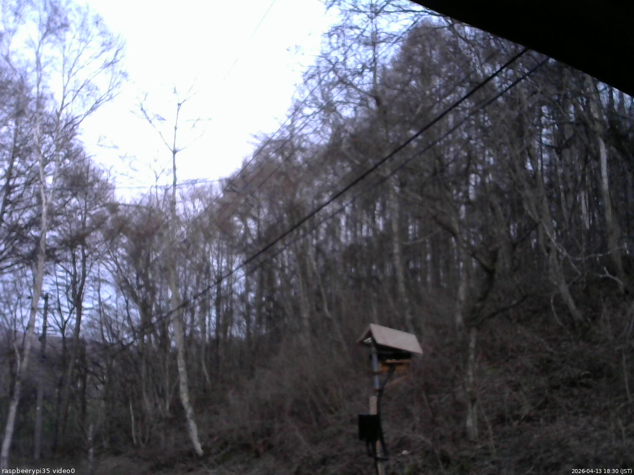 長野県菅平高原 ゆたか山荘 温度計 2026/04/13 18:30