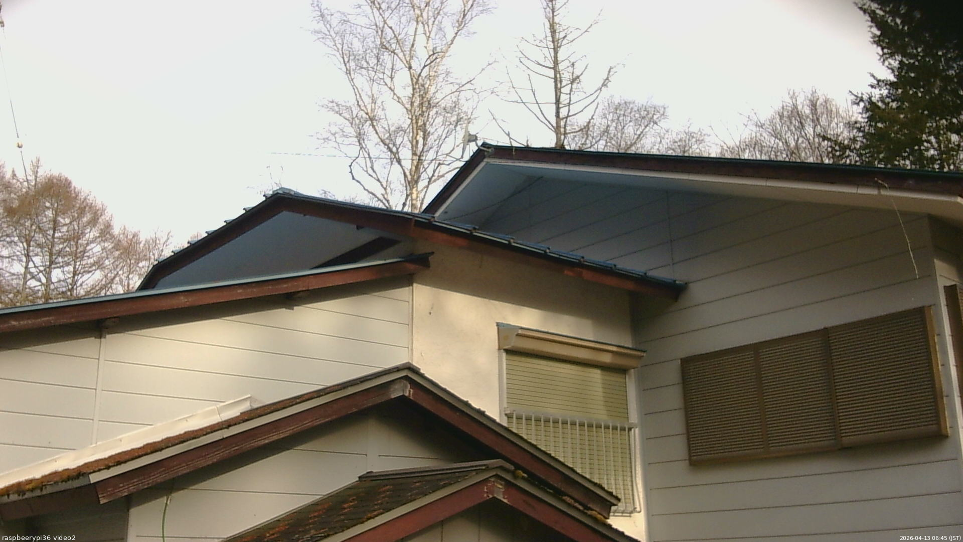 長野県菅平高原 ゆたか山荘 駐車場奥 2026/04/13 06:45