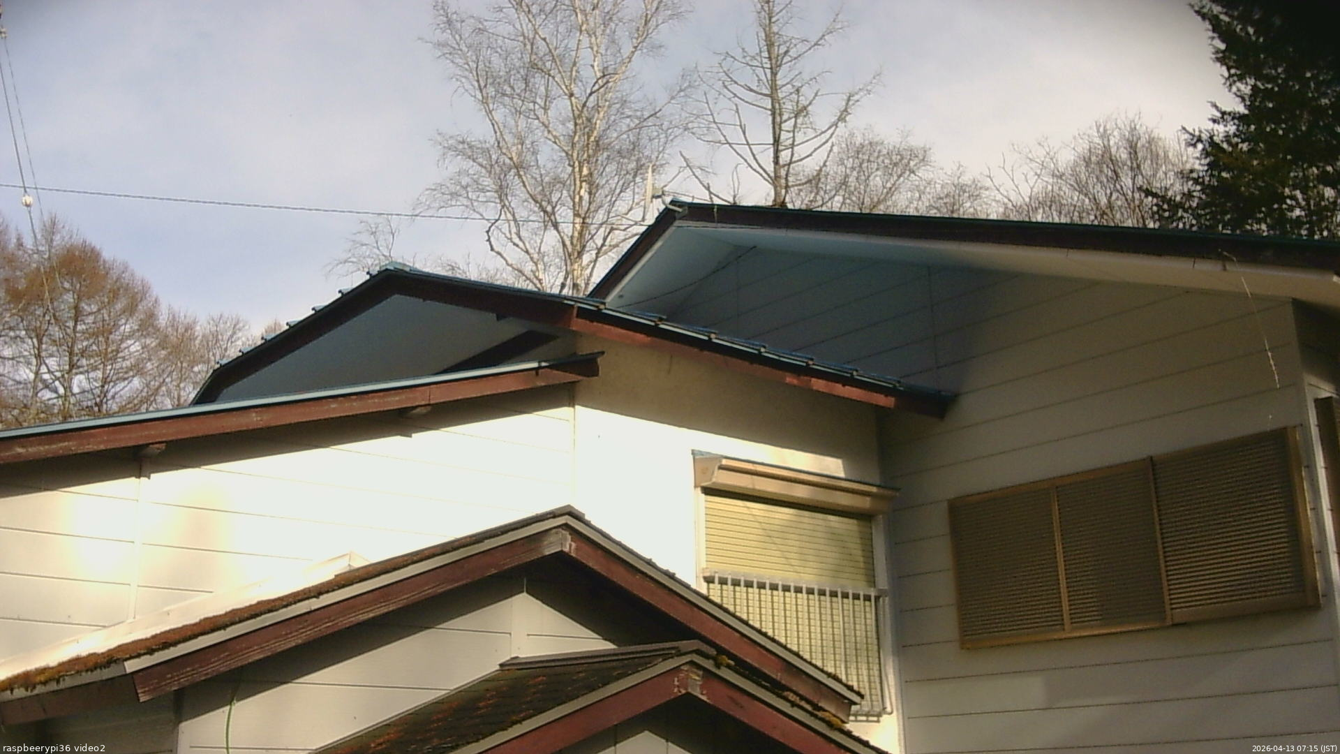 長野県菅平高原 ゆたか山荘 駐車場奥 2026/04/13 07:15