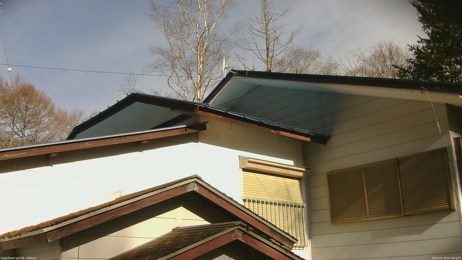 長野県菅平高原 ゆたか山荘 駐車場奥 2026/04/13 07:30