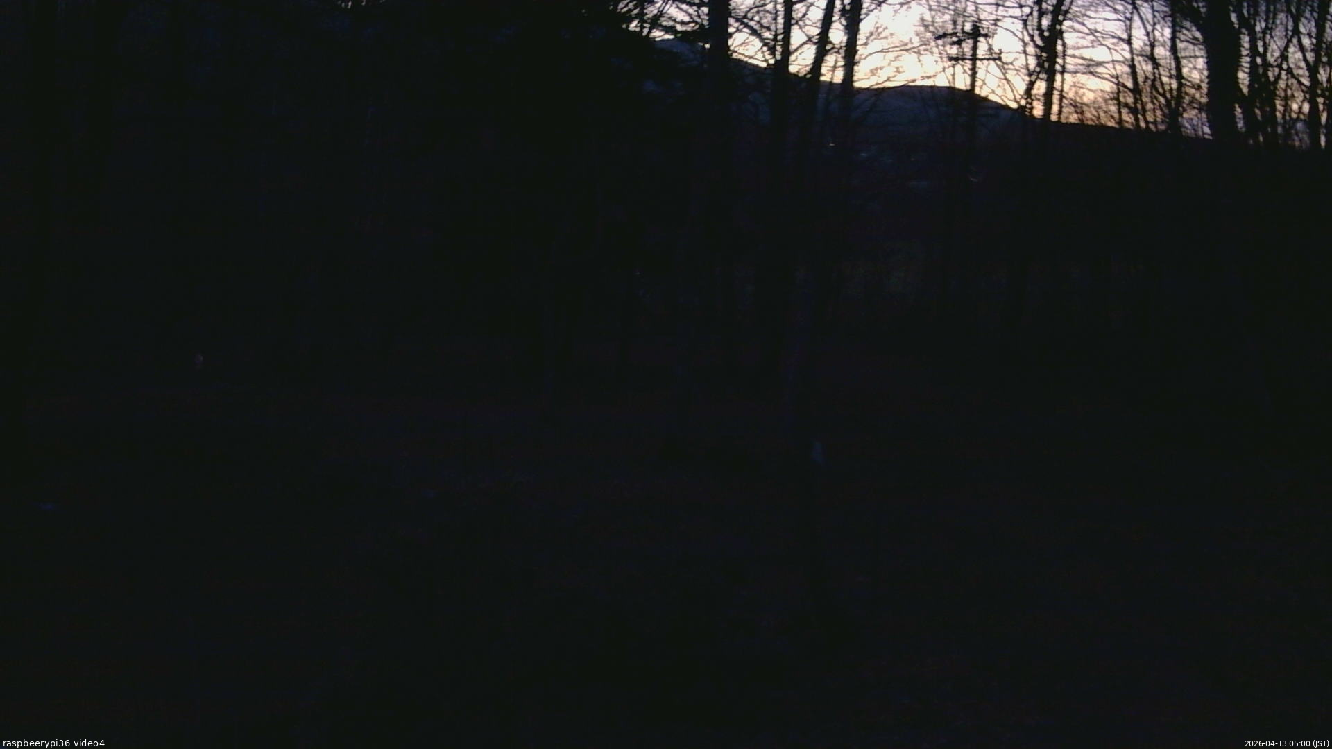 長野県菅平高原 ゆたか山荘 坂上 2026/04/13 05:00