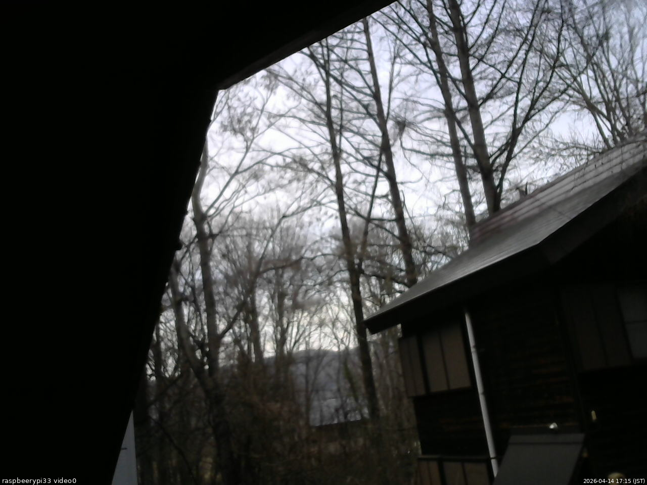 長野県菅平高原 ゆたか山荘 北側 2026/04/14 17:15