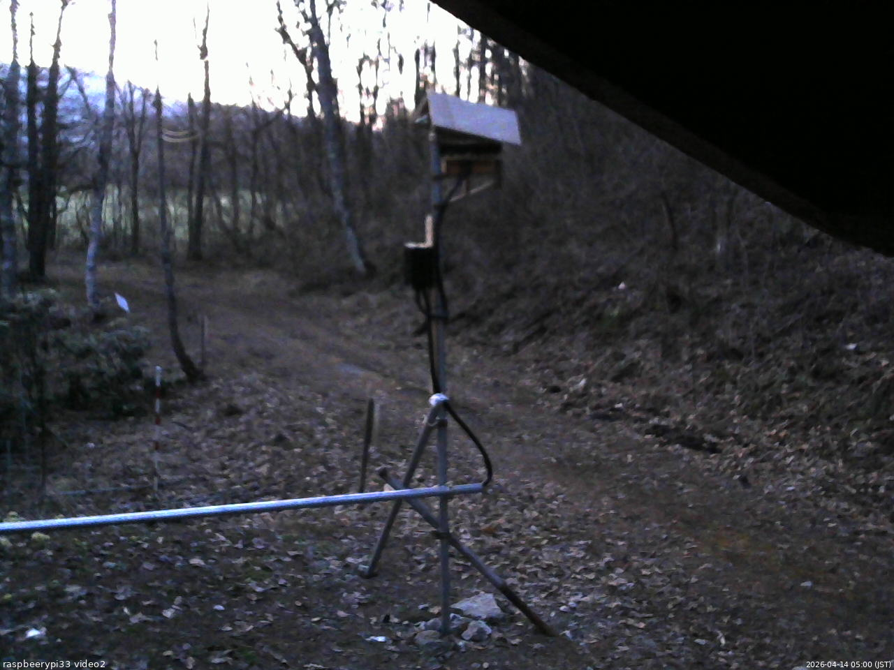 長野県菅平高原 ゆたか山荘 南側 2026/04/14 05:00