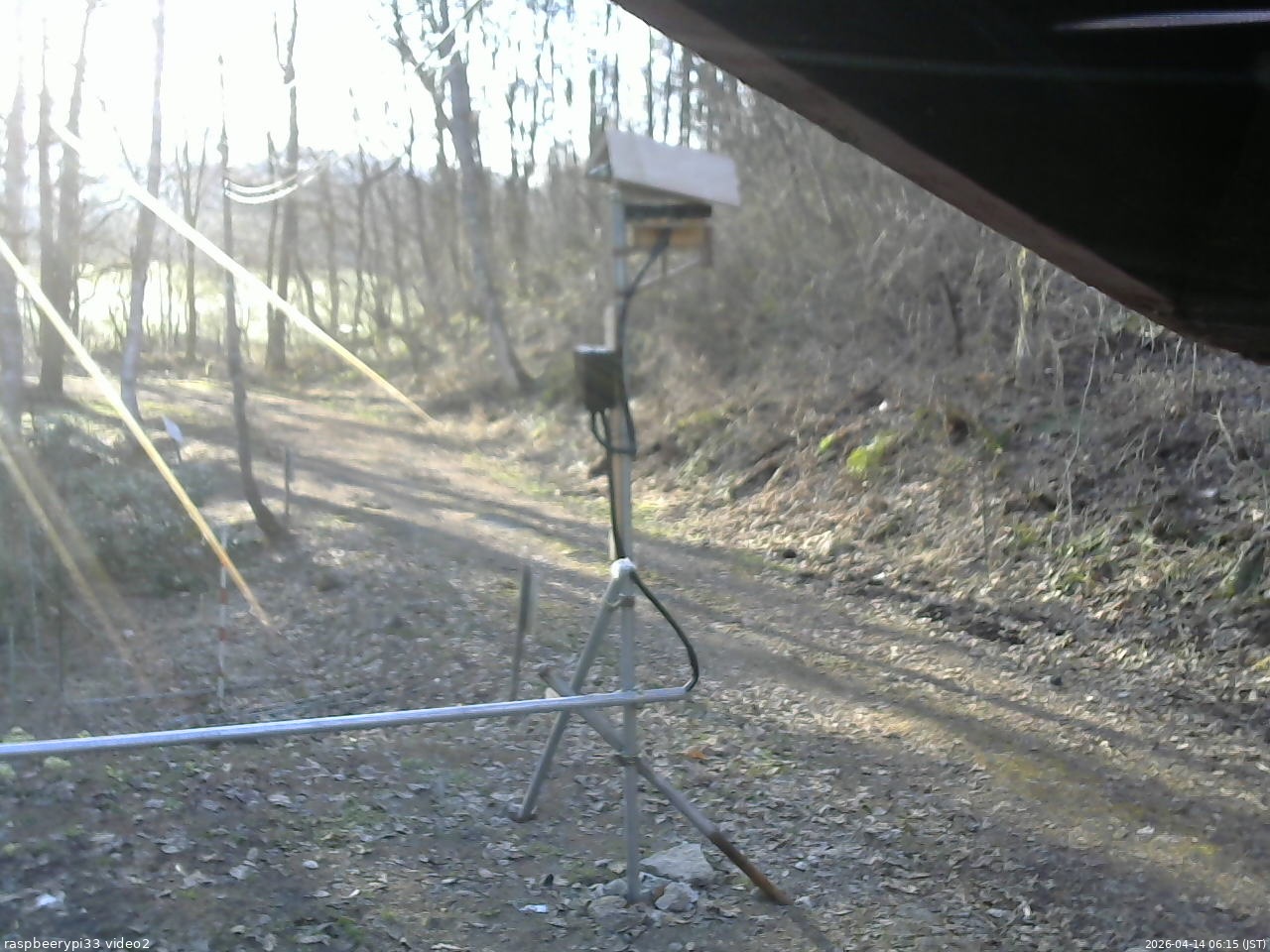 長野県菅平高原 ゆたか山荘 南側 2026/04/14 06:15