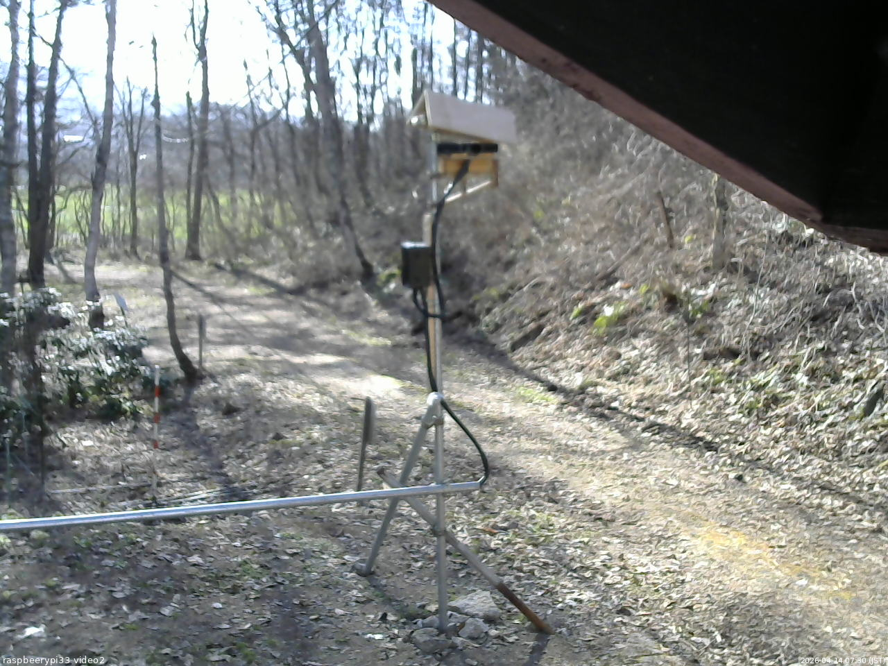 長野県菅平高原 ゆたか山荘 南側 2026/04/14 07:30
