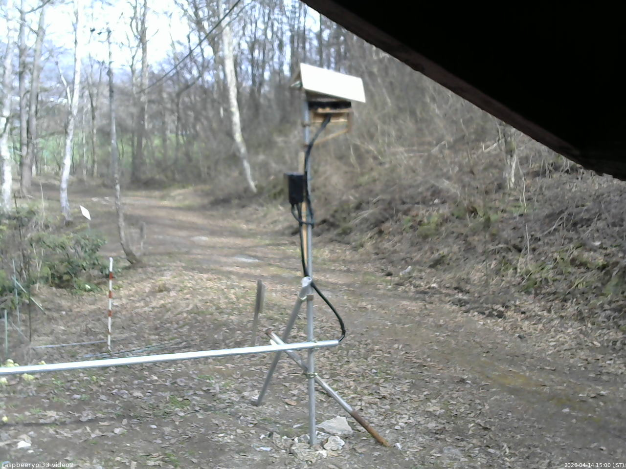 長野県菅平高原 ゆたか山荘 南側 2026/04/14 15:00