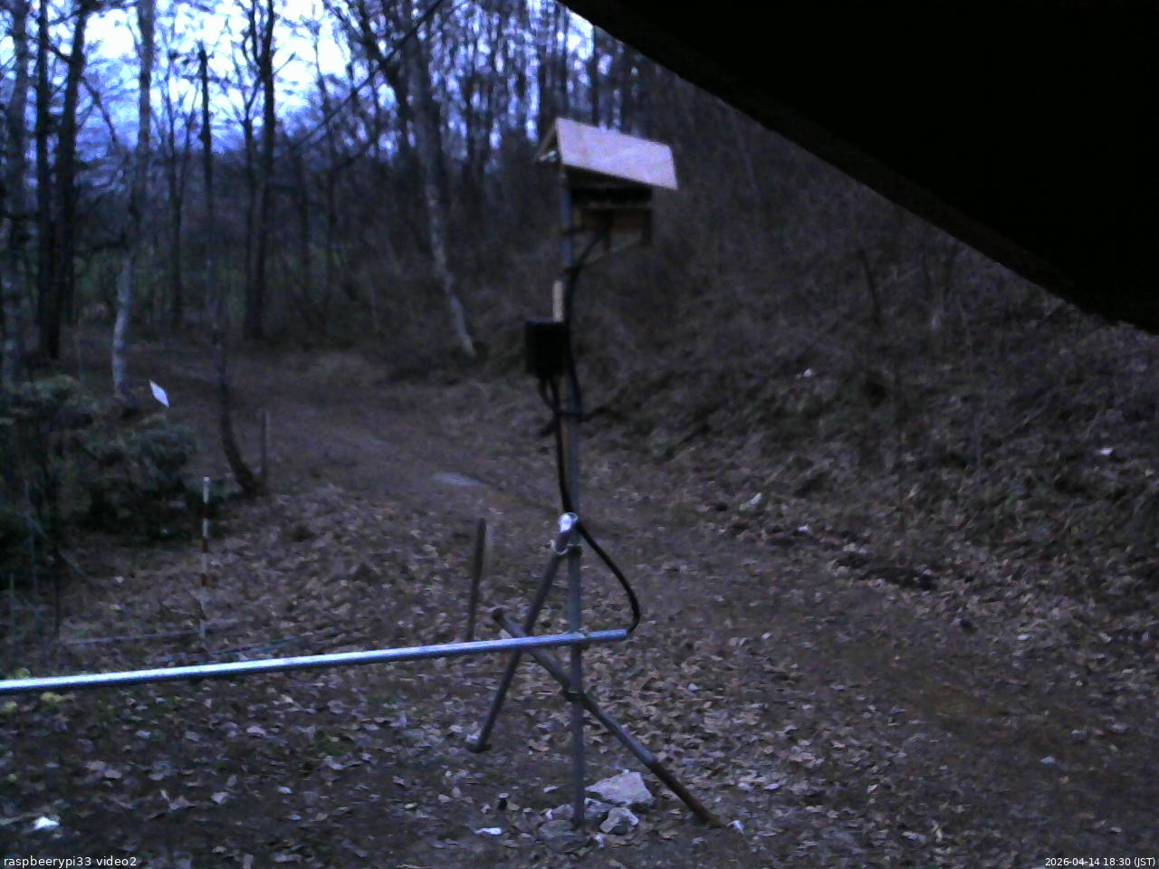 長野県菅平高原 ゆたか山荘 南側 2026/04/14 18:30