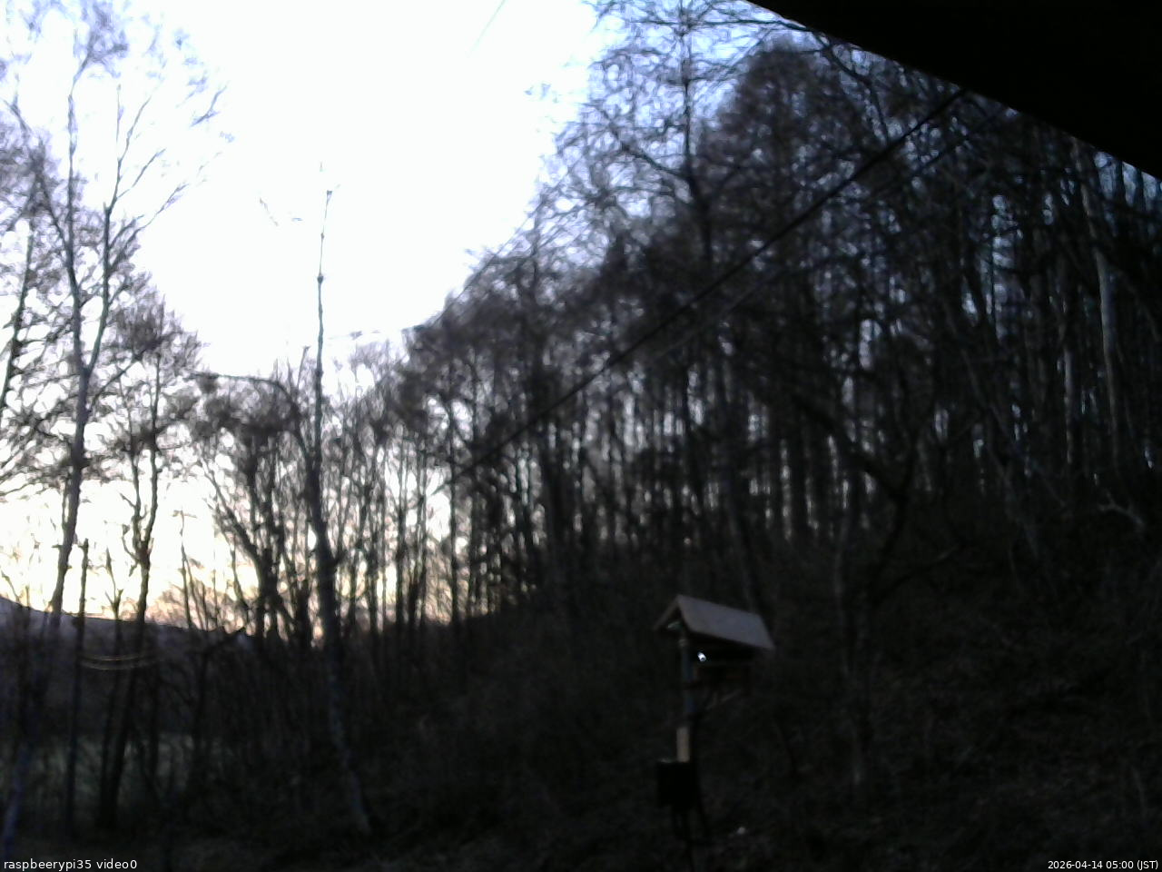 長野県菅平高原 ゆたか山荘 温度計 2026/04/14 05:00