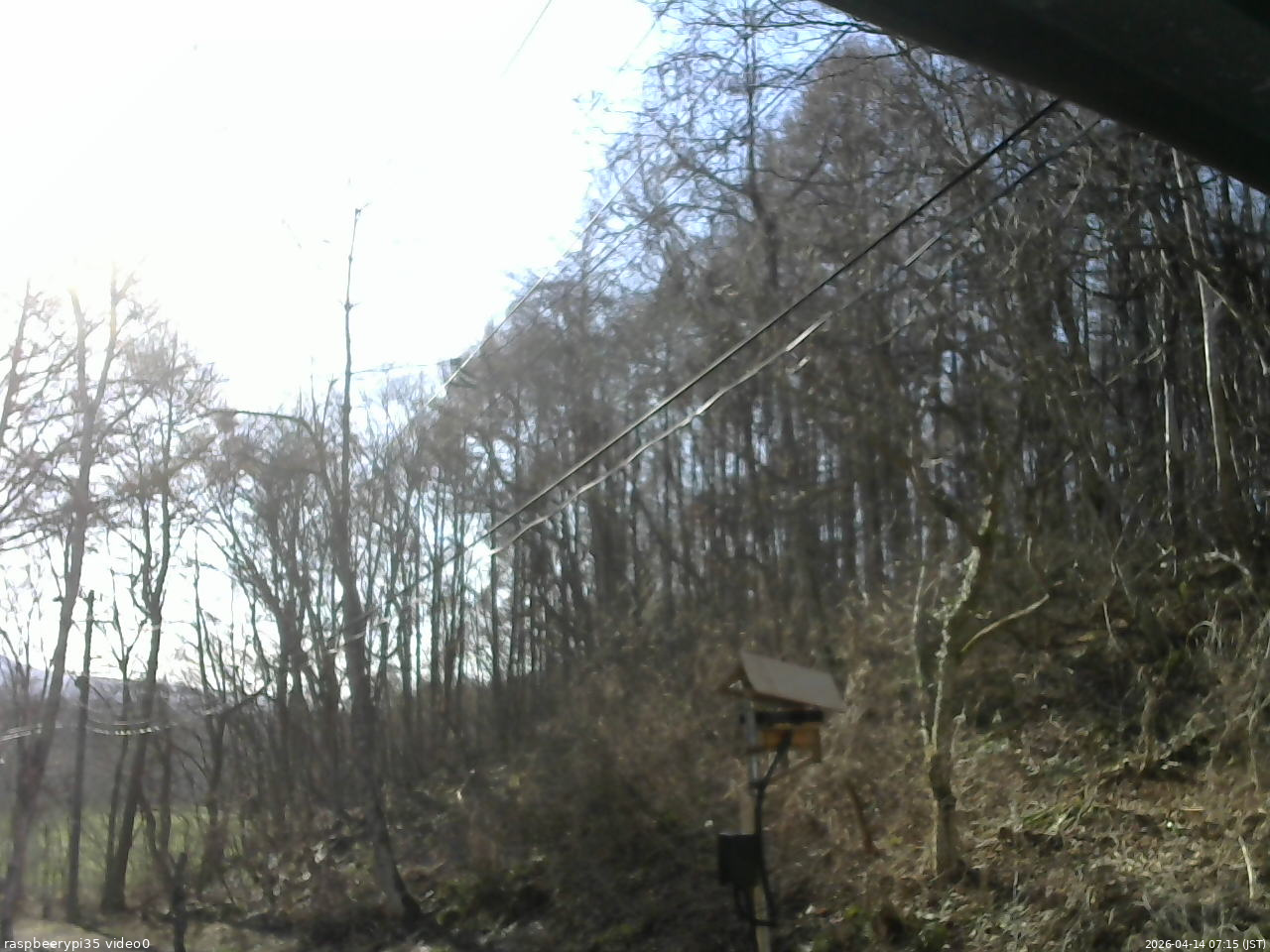 長野県菅平高原 ゆたか山荘 温度計 2026/04/14 07:15