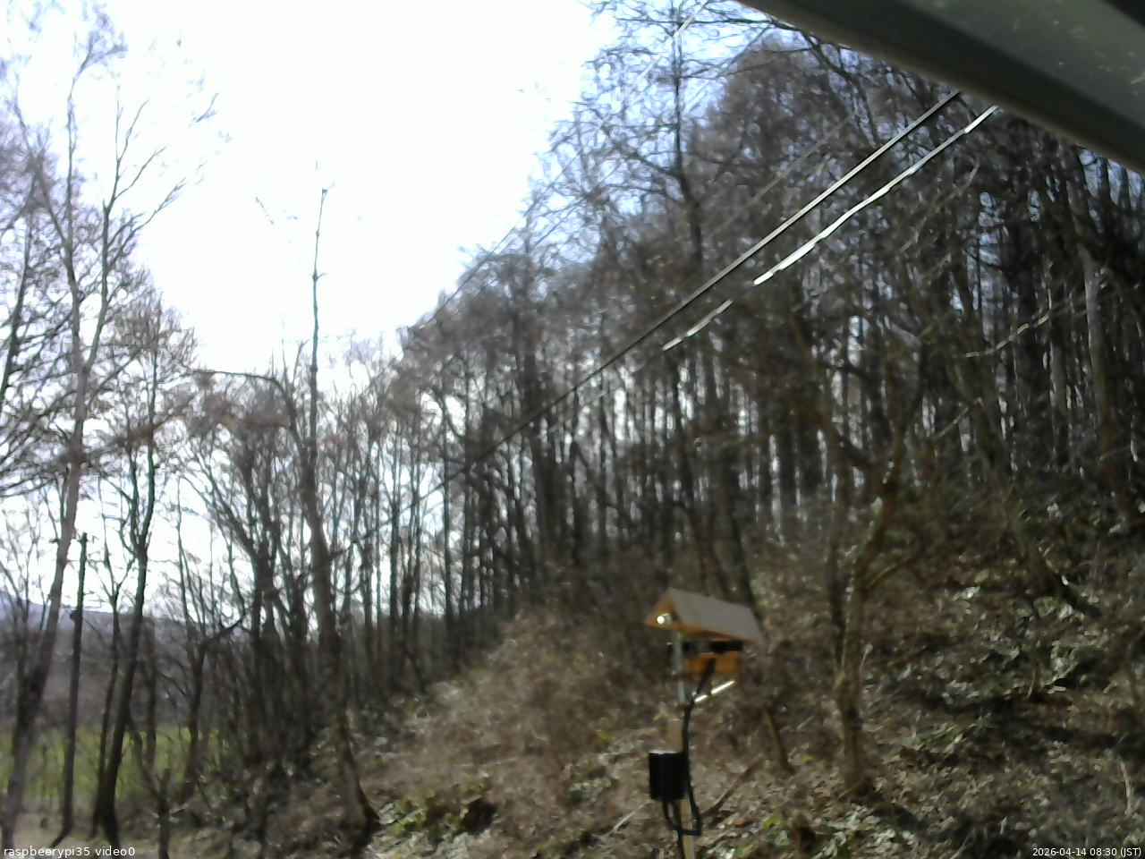 長野県菅平高原 ゆたか山荘 温度計 2026/04/14 08:30