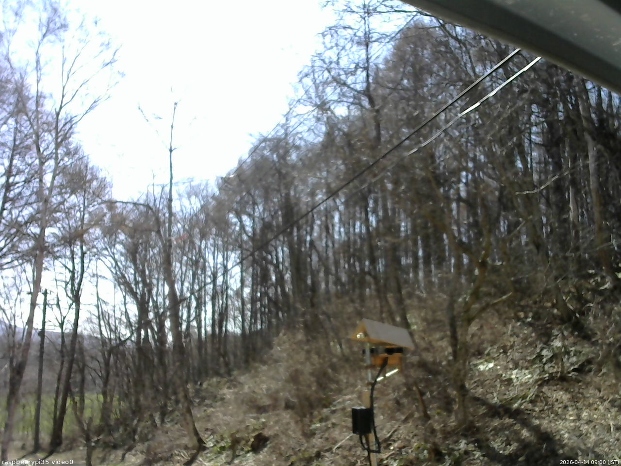長野県菅平高原 ゆたか山荘 温度計 2026/04/14 09:00