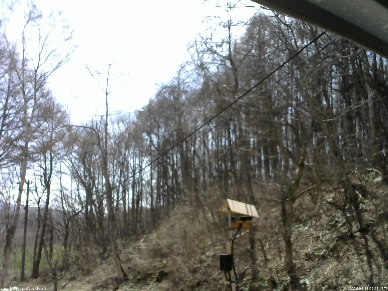 長野県菅平高原 ゆたか山荘 温度計 2026/04/14 09:45