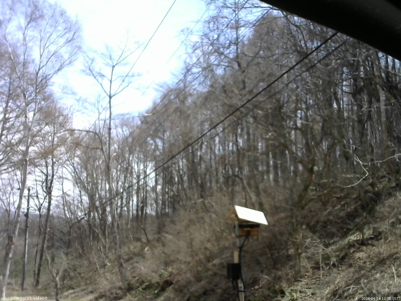 長野県菅平高原 ゆたか山荘 温度計 2026/04/14 12:00