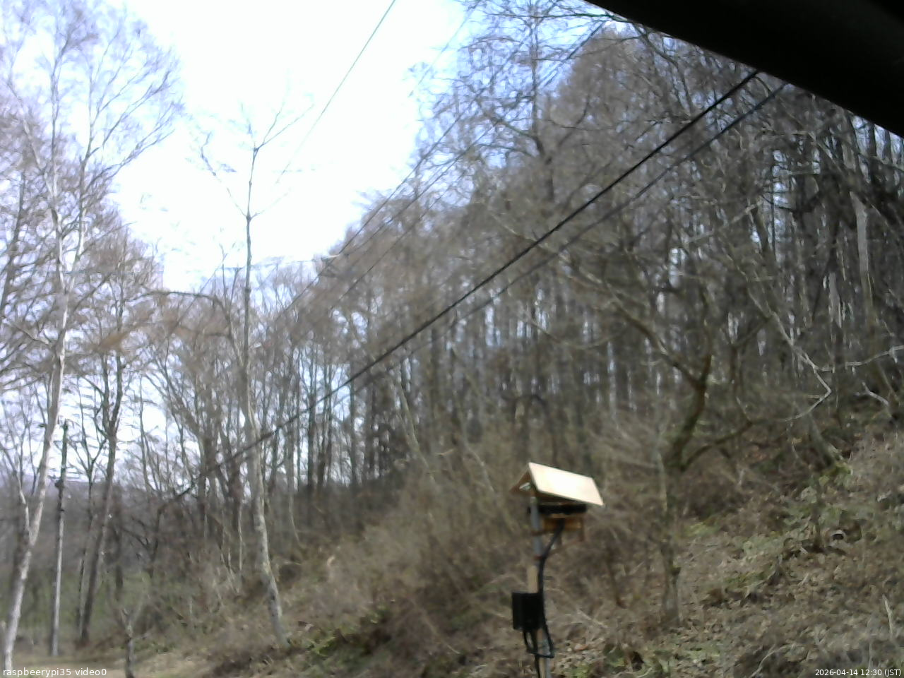 長野県菅平高原 ゆたか山荘 温度計 2026/04/14 12:30