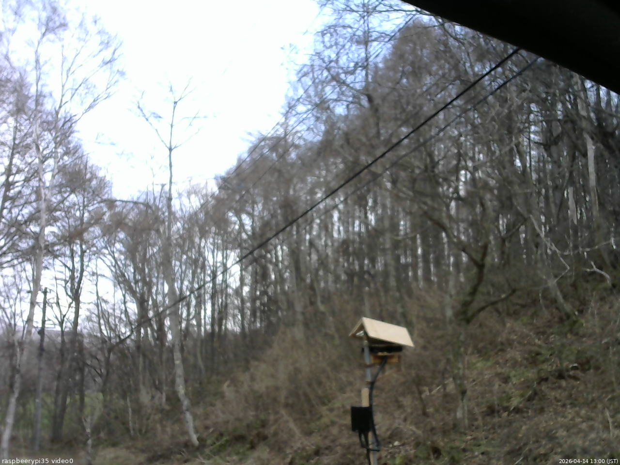 長野県菅平高原 ゆたか山荘 温度計 2026/04/14 13:00