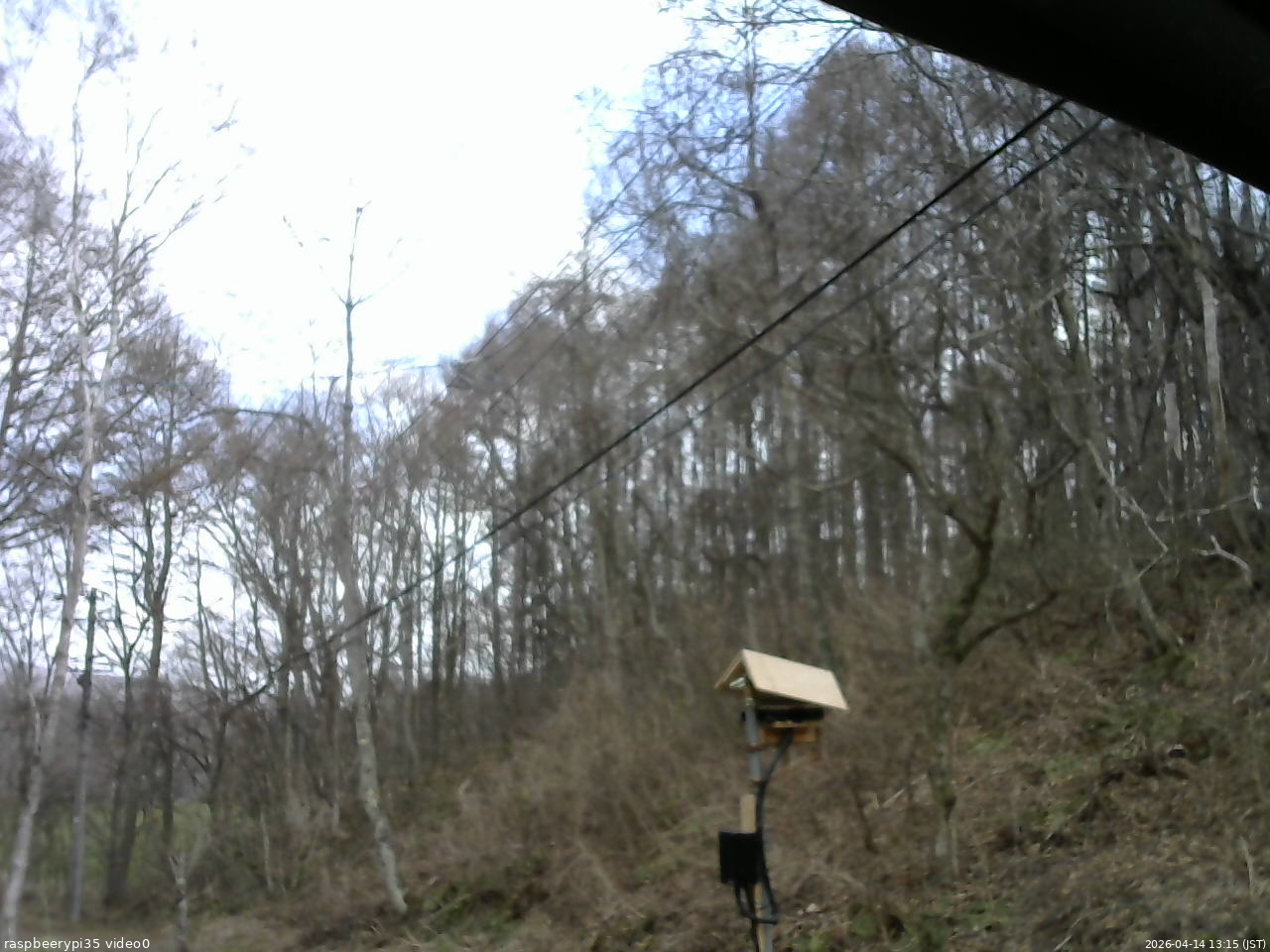 長野県菅平高原 ゆたか山荘 温度計 2026/04/14 13:15