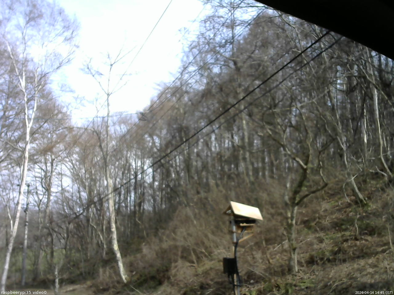 長野県菅平高原 ゆたか山荘 温度計 2026/04/14 14:45