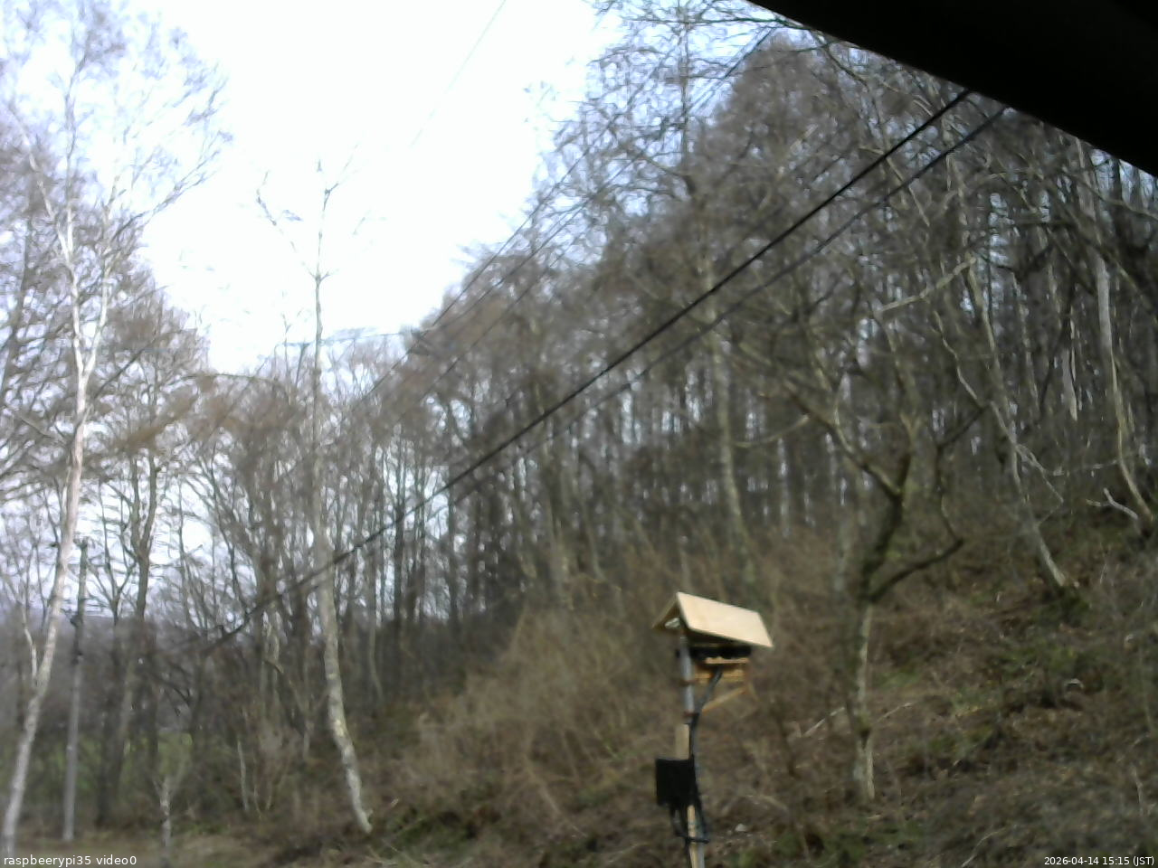 長野県菅平高原 ゆたか山荘 温度計 2026/04/14 15:15