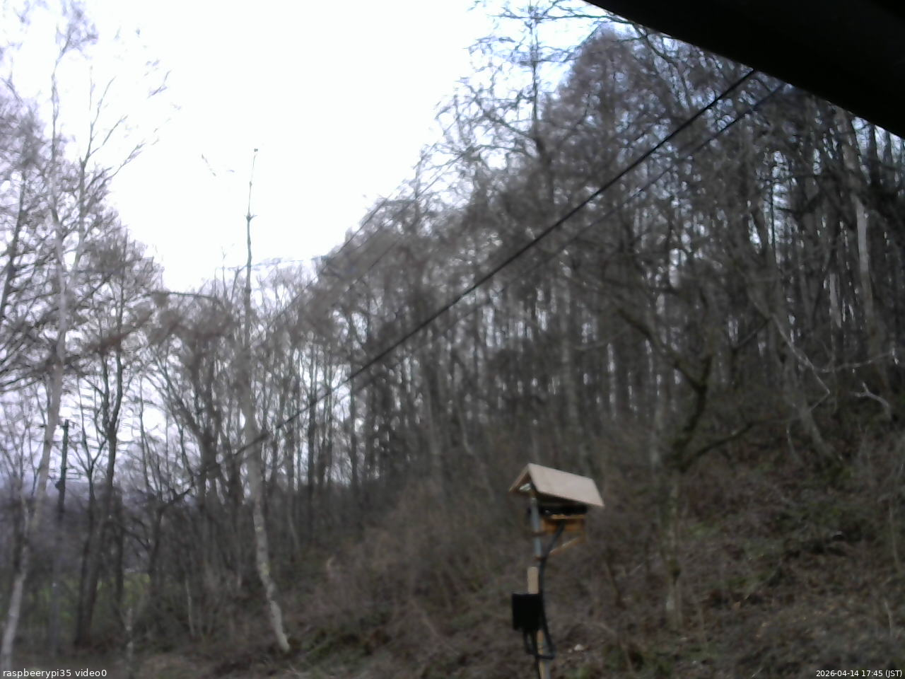 長野県菅平高原 ゆたか山荘 温度計 2026/04/14 17:45