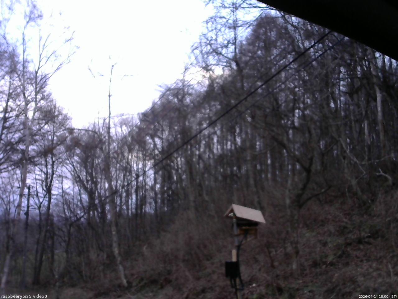 長野県菅平高原 ゆたか山荘 温度計 2026/04/14 18:00