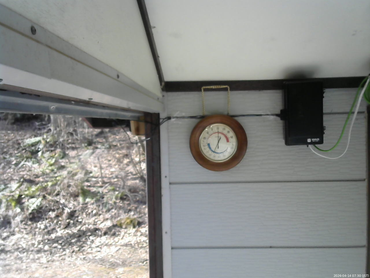 長野県菅平高原 ゆたか山荘 東側上空 2026/04/14 07:30