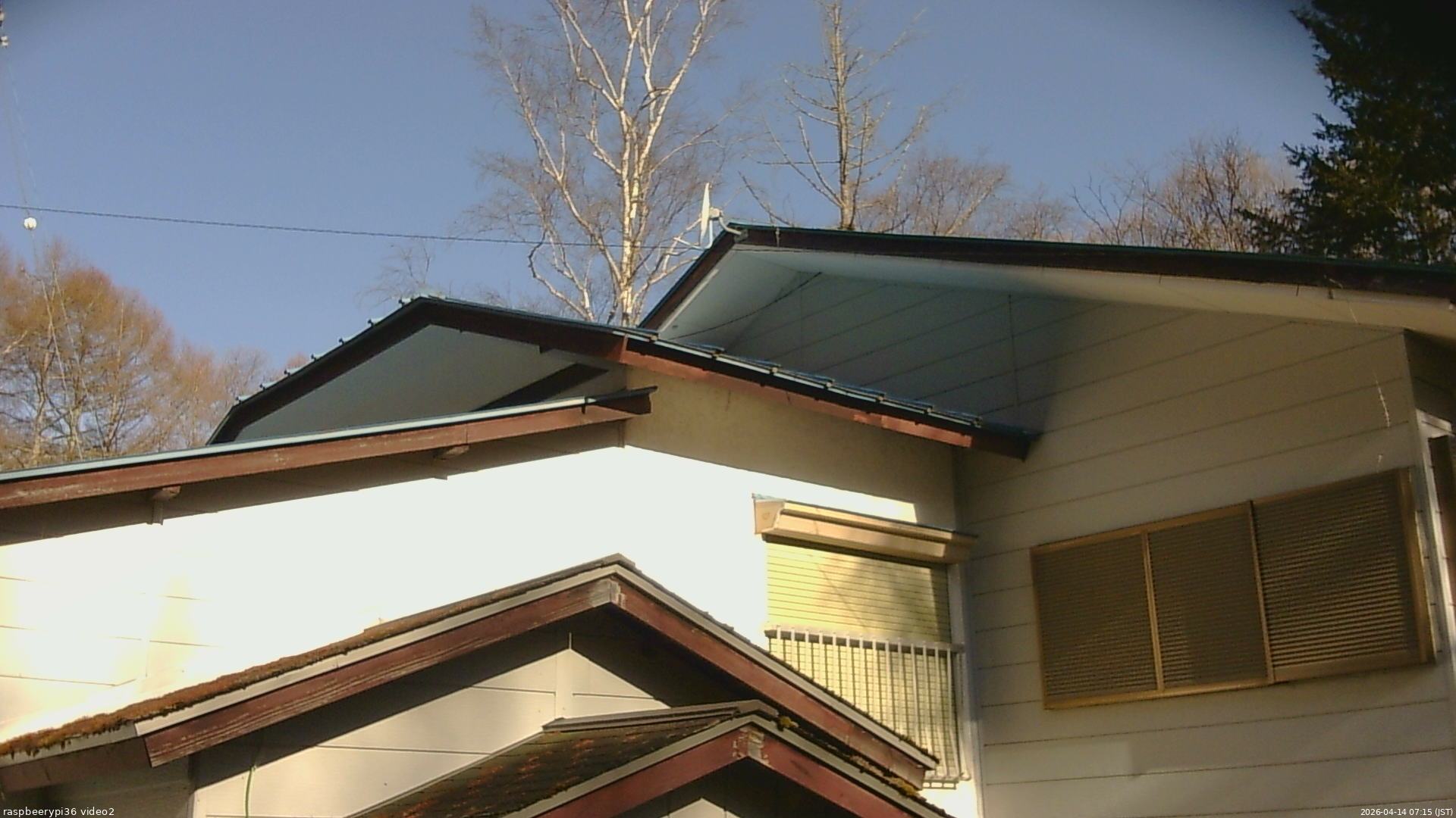 長野県菅平高原 ゆたか山荘 駐車場奥 2026/04/14 07:15