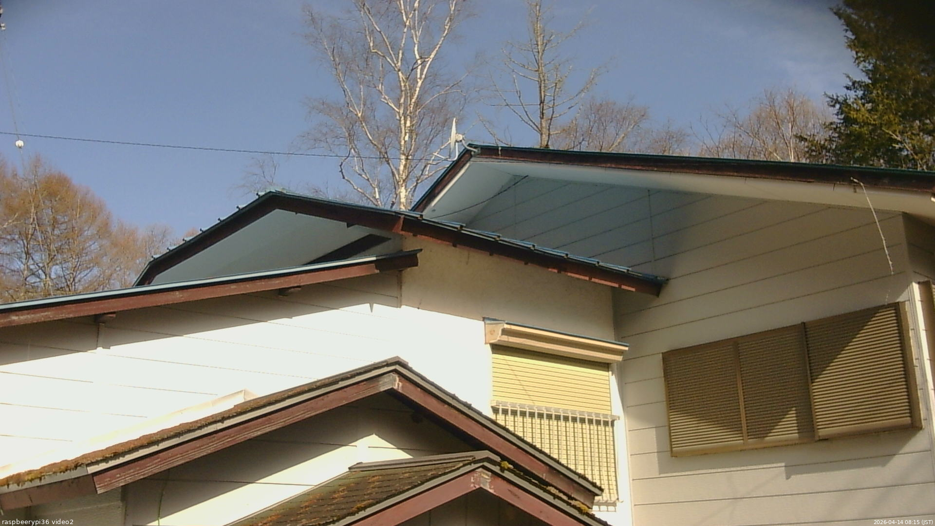 長野県菅平高原 ゆたか山荘 駐車場奥 2026/04/14 08:15