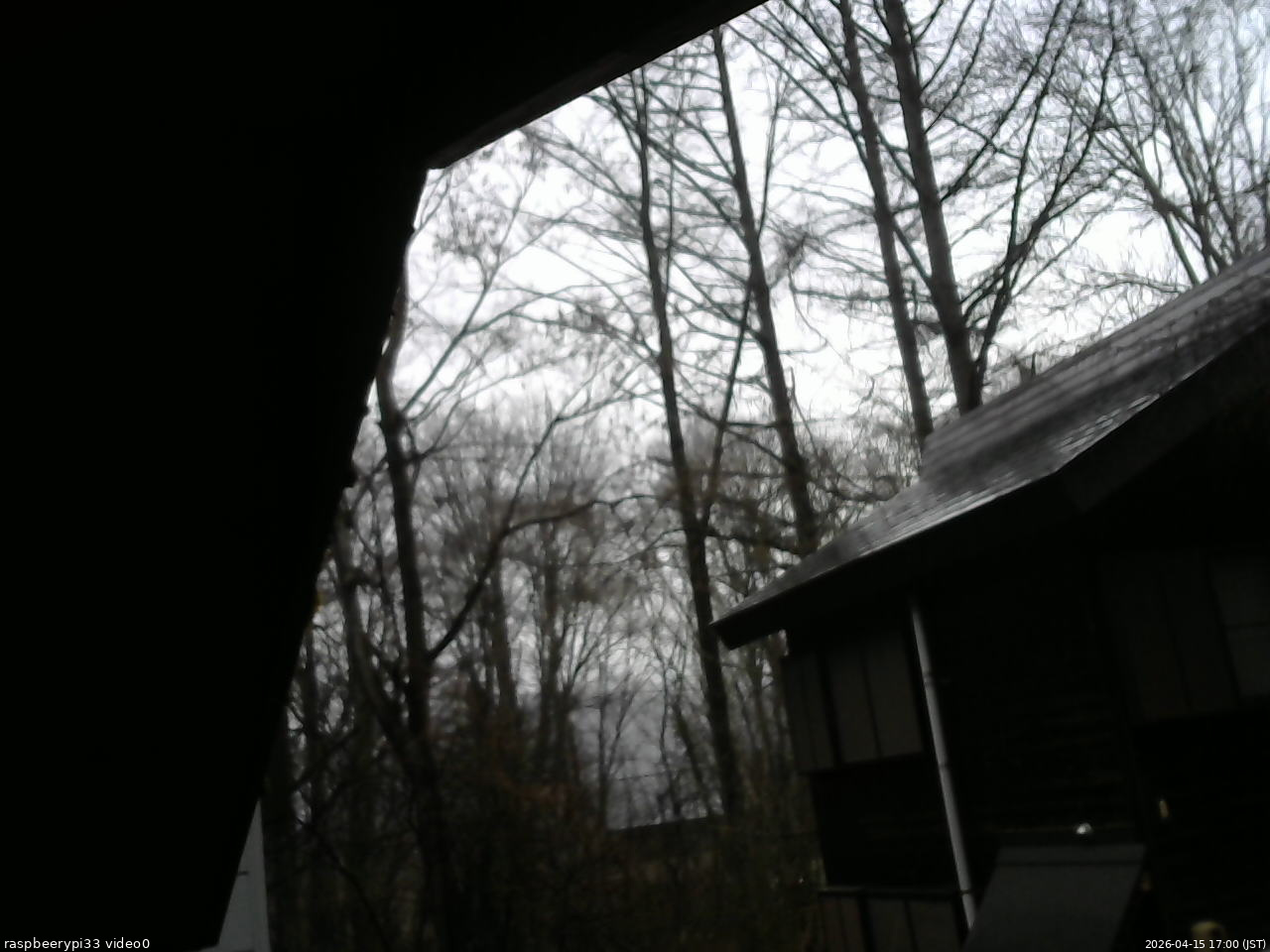 長野県菅平高原 ゆたか山荘 北側 2026/04/15 17:00