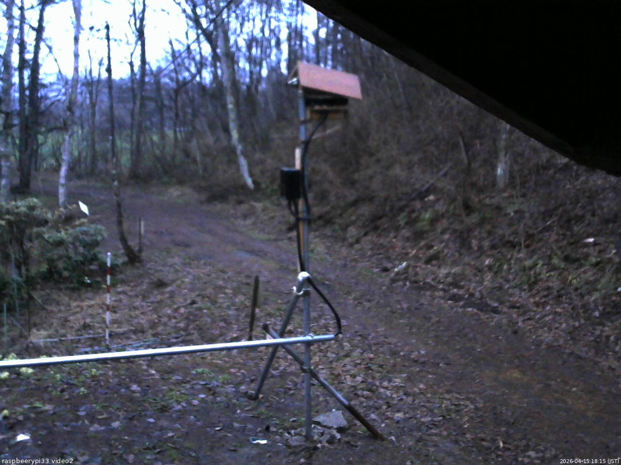 長野県菅平高原 ゆたか山荘 南側 2026/04/15 18:15