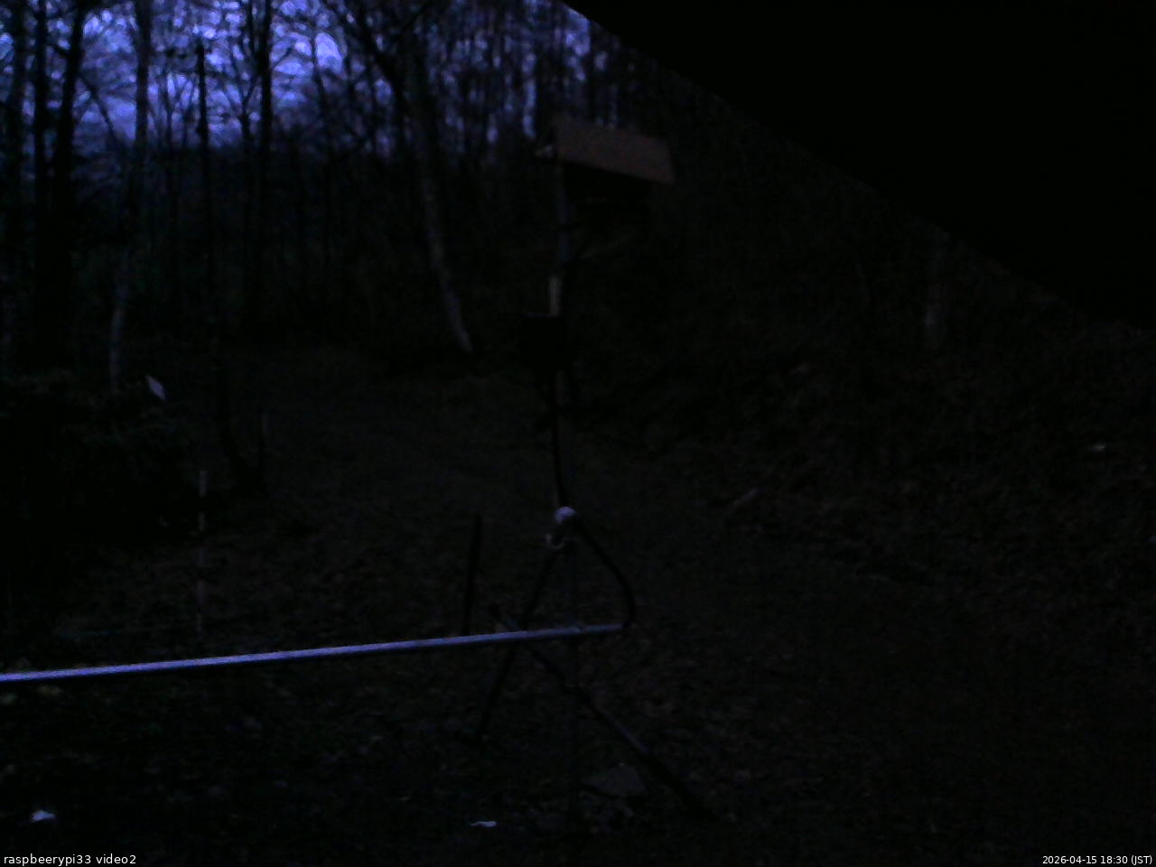 長野県菅平高原 ゆたか山荘 南側 2026/04/15 18:30