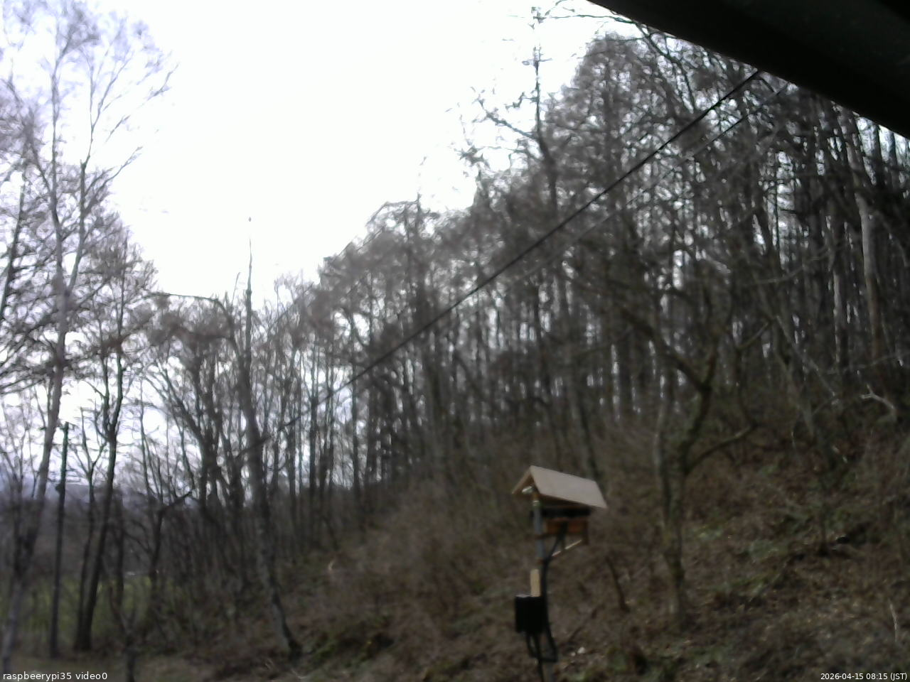 長野県菅平高原 ゆたか山荘 温度計 2026/04/15 08:15