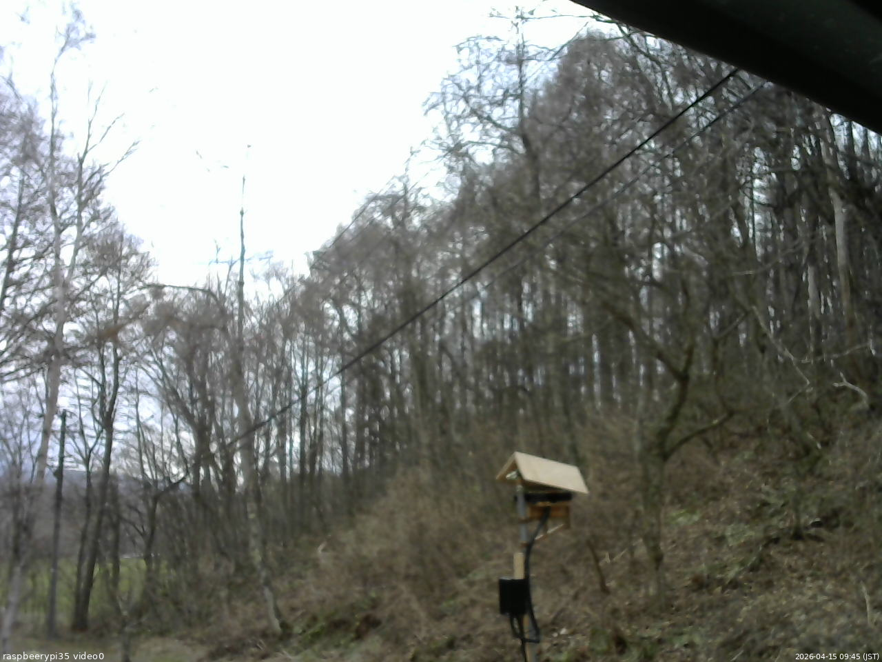 長野県菅平高原 ゆたか山荘 温度計 2026/04/15 09:45