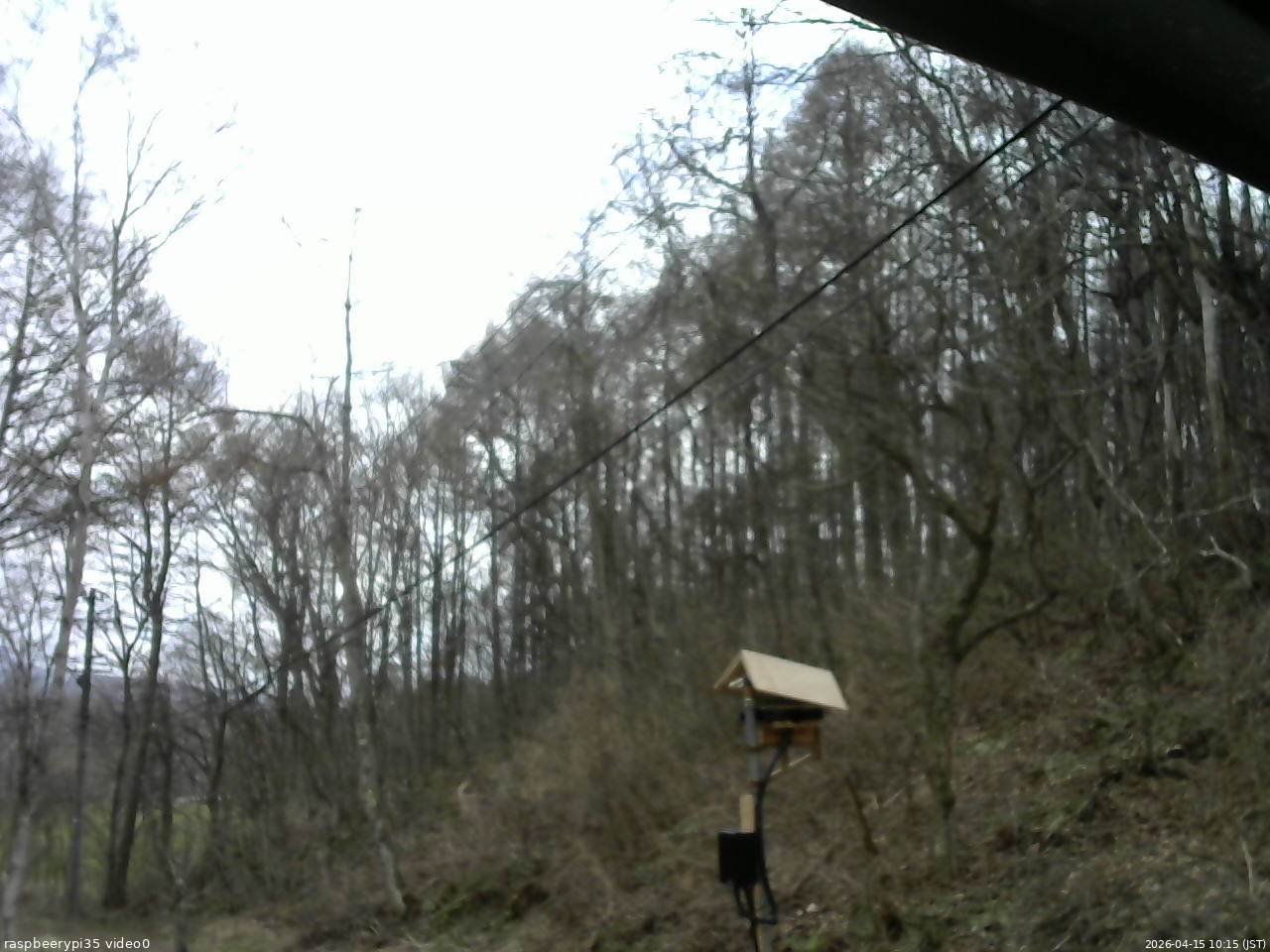 長野県菅平高原 ゆたか山荘 温度計 2026/04/15 10:15