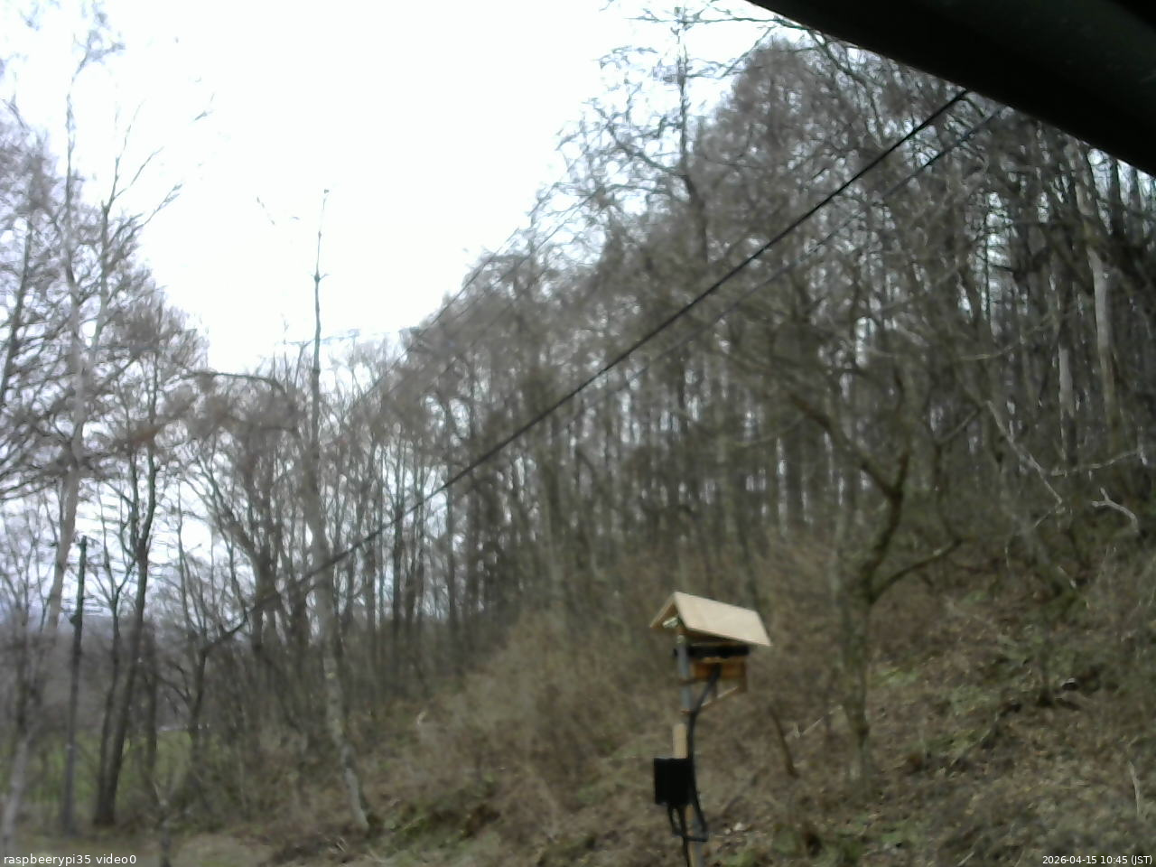 長野県菅平高原 ゆたか山荘 温度計 2026/04/15 10:45