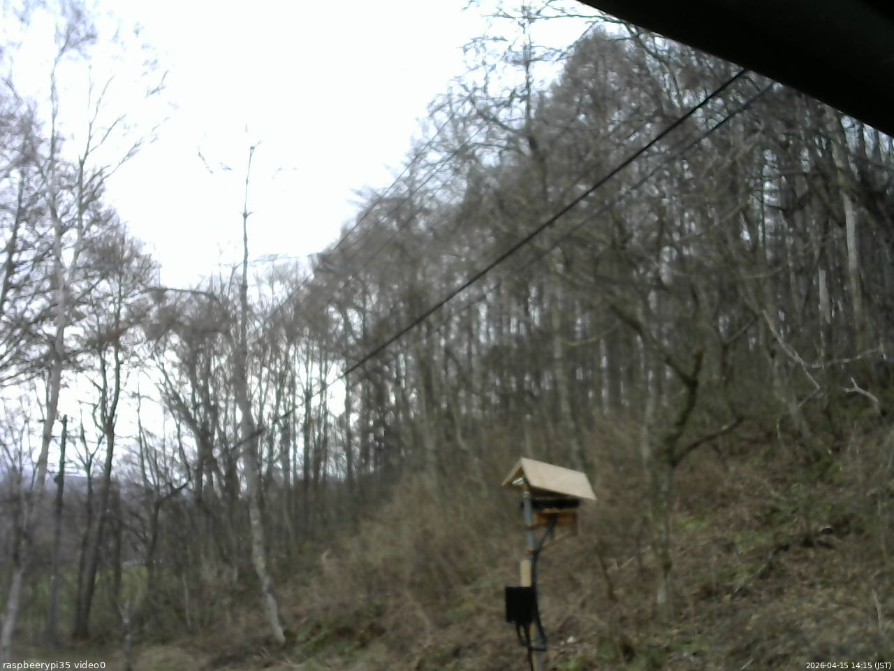 長野県菅平高原 ゆたか山荘 温度計 2026/04/15 14:15