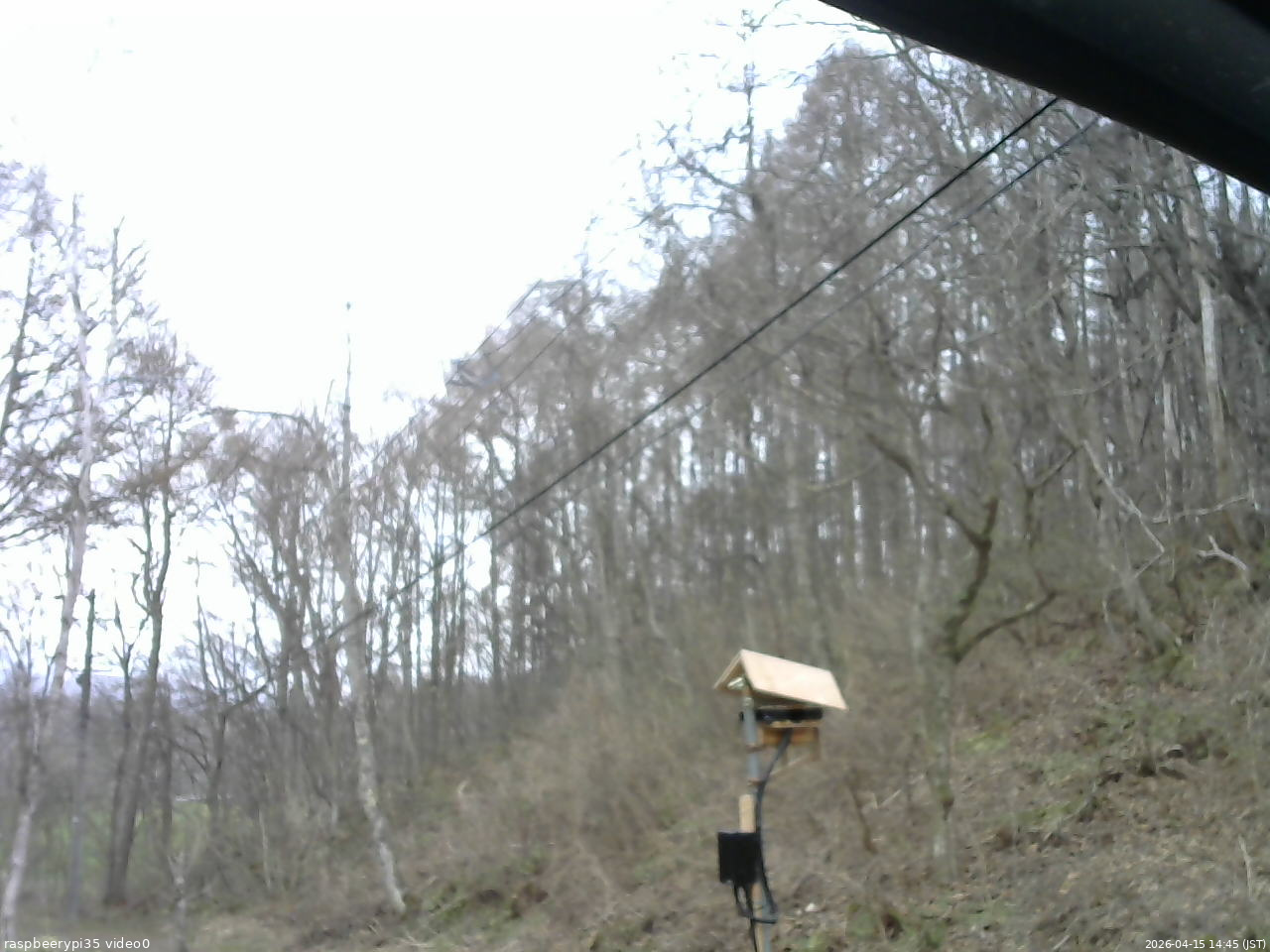 長野県菅平高原 ゆたか山荘 温度計 2026/04/15 14:45