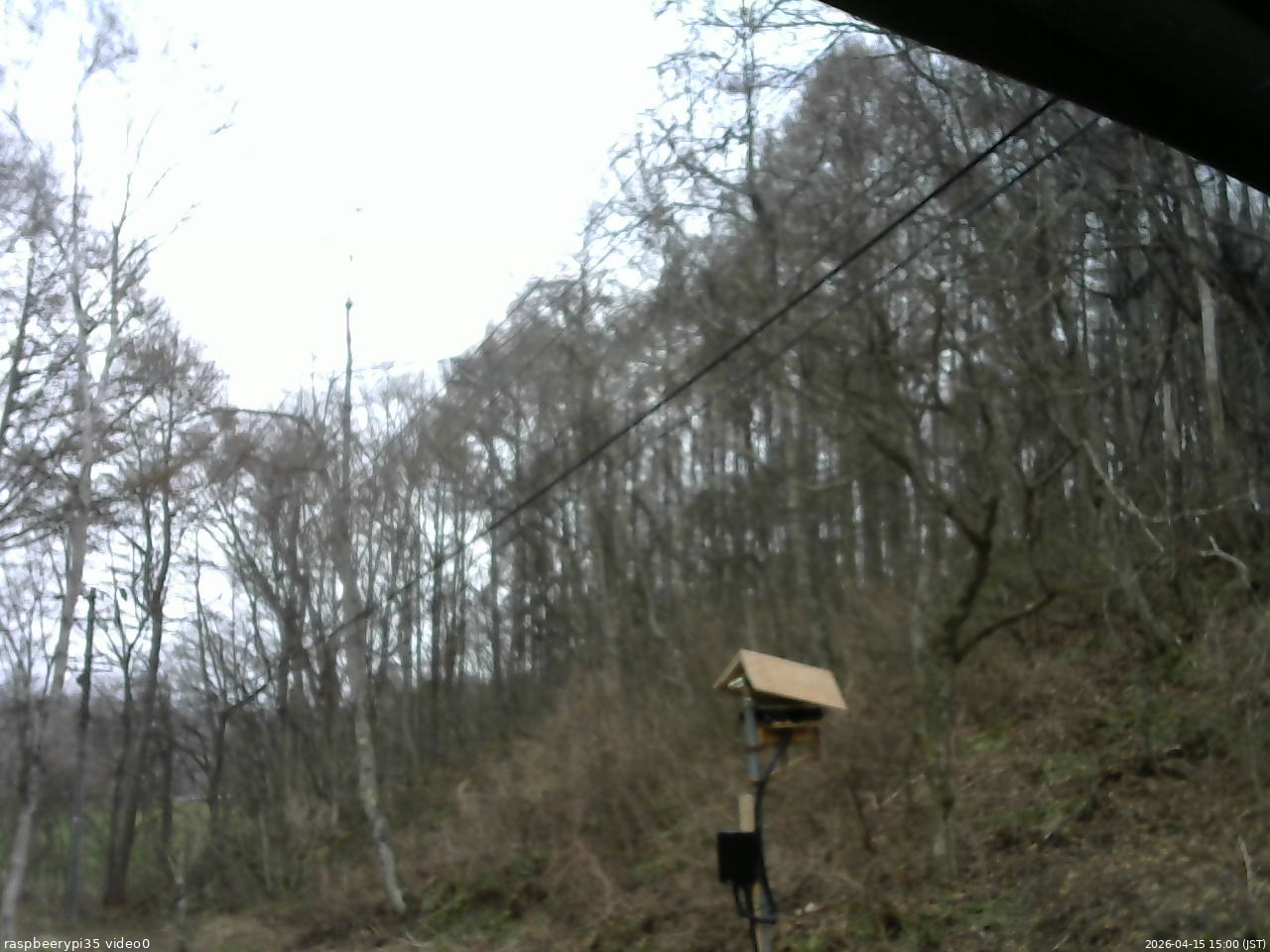 長野県菅平高原 ゆたか山荘 温度計 2026/04/15 15:00