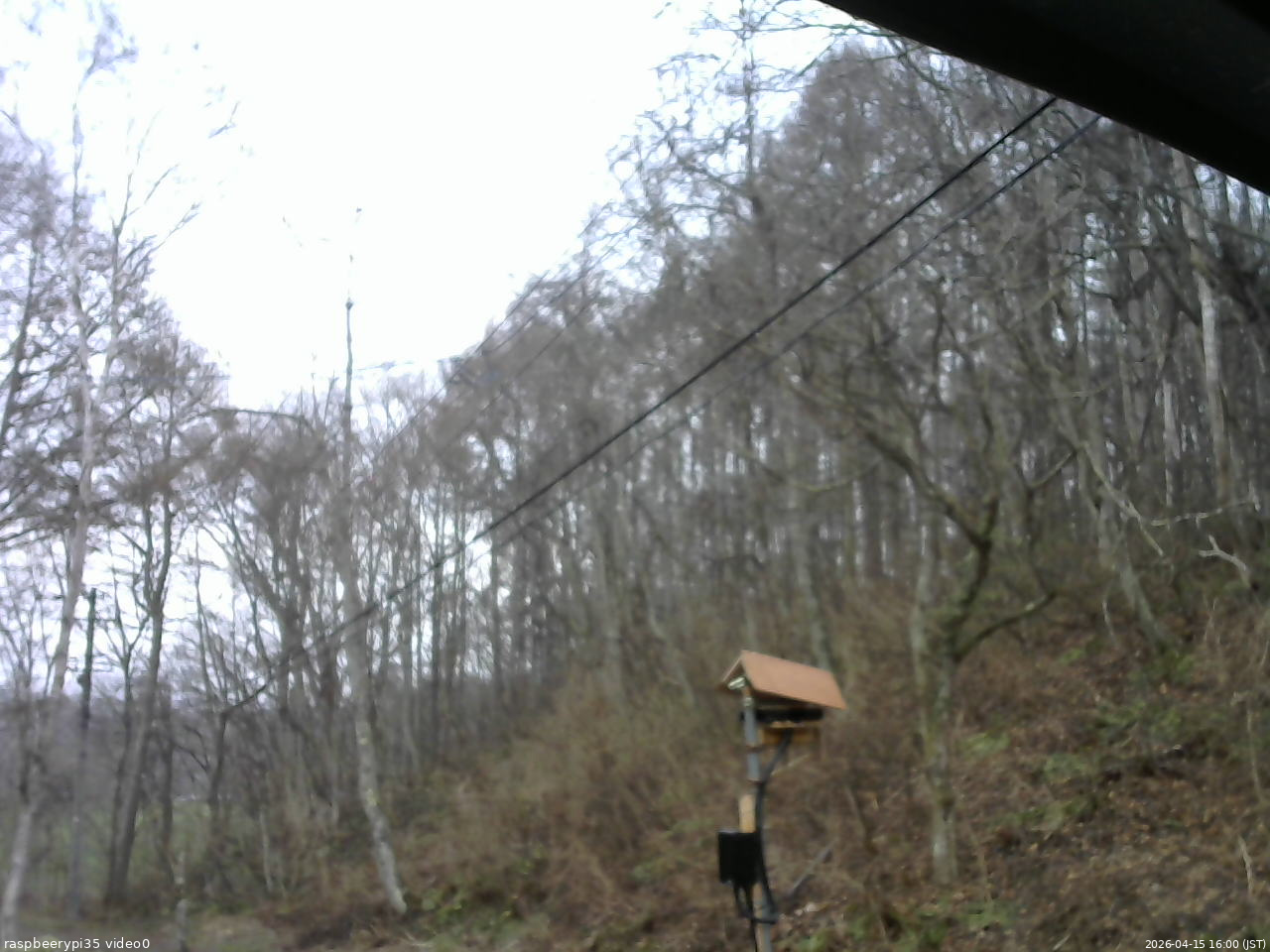 長野県菅平高原 ゆたか山荘 温度計 2026/04/15 16:00