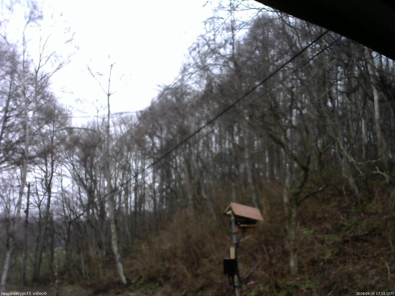 長野県菅平高原 ゆたか山荘 温度計 2026/04/15 17:15