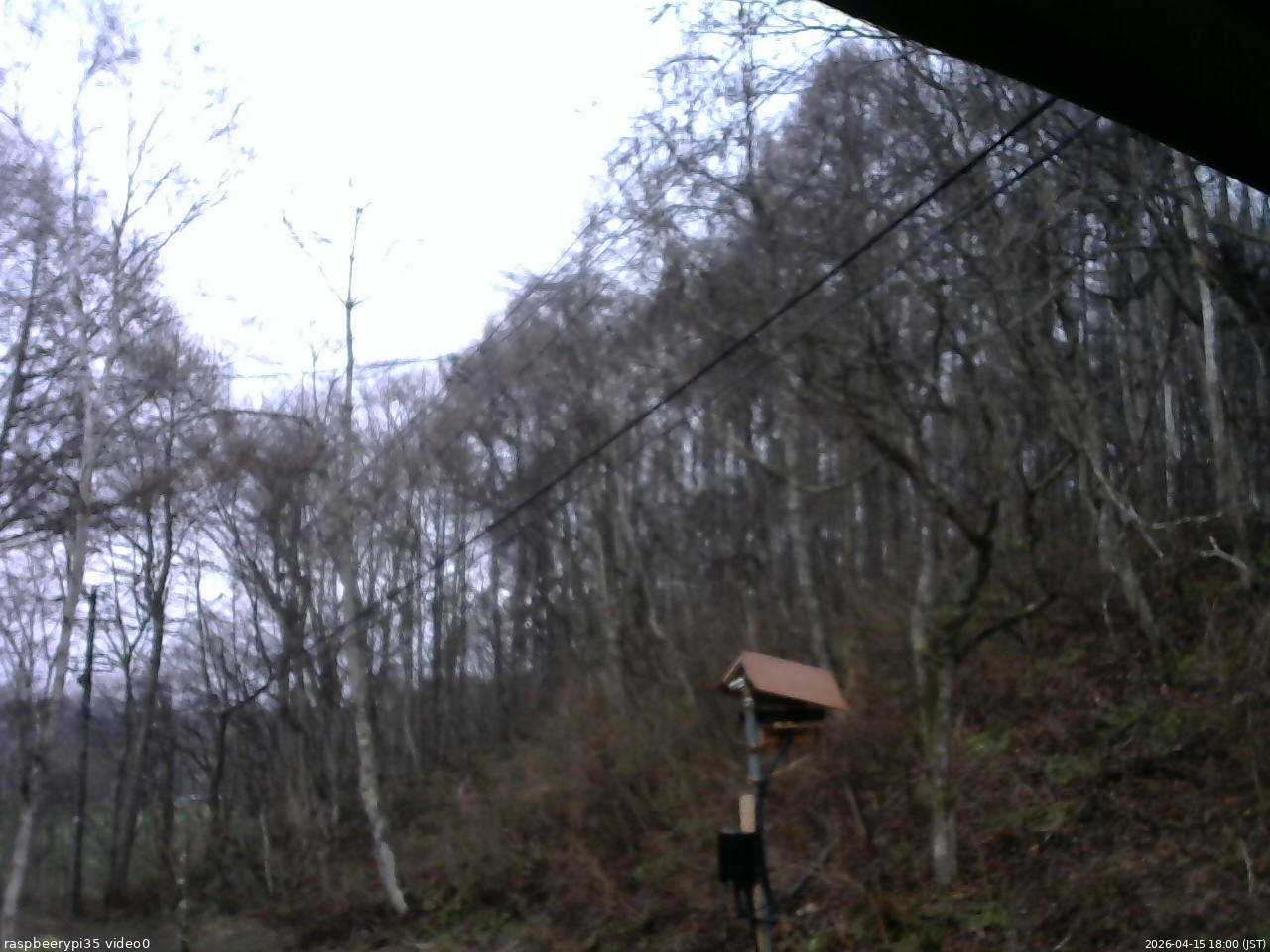 長野県菅平高原 ゆたか山荘 温度計 2026/04/15 18:00