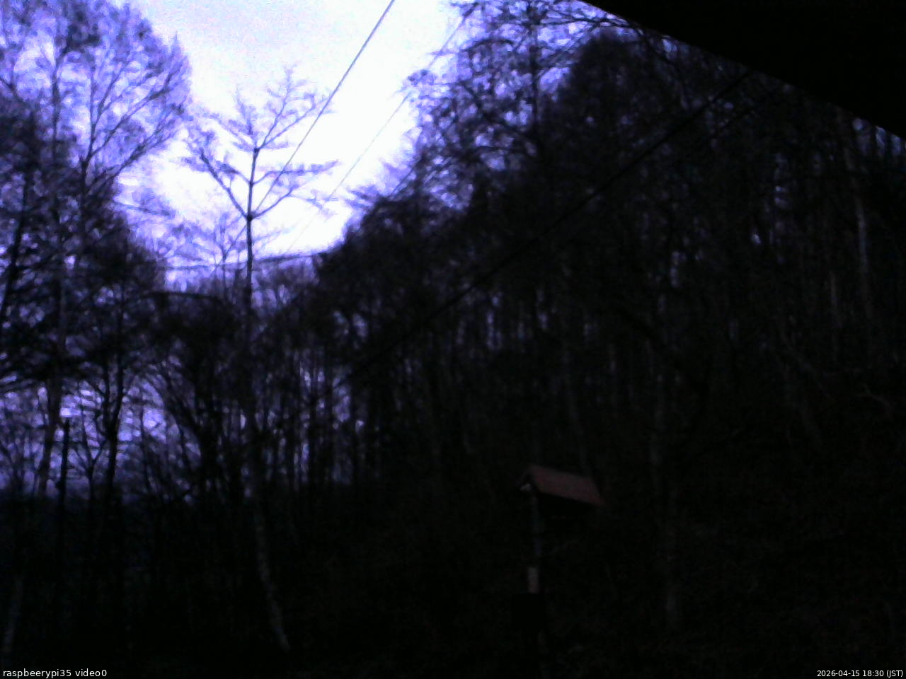 長野県菅平高原 ゆたか山荘 温度計 2026/04/15 18:30