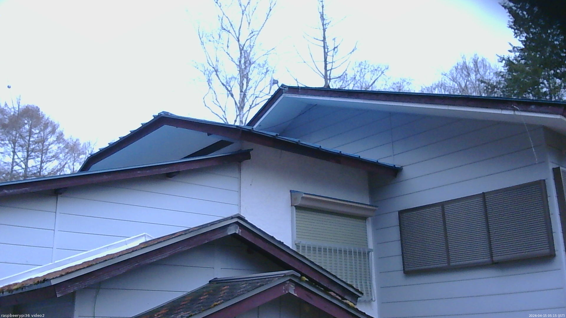 長野県菅平高原 ゆたか山荘 駐車場奥 2026/04/15 05:15